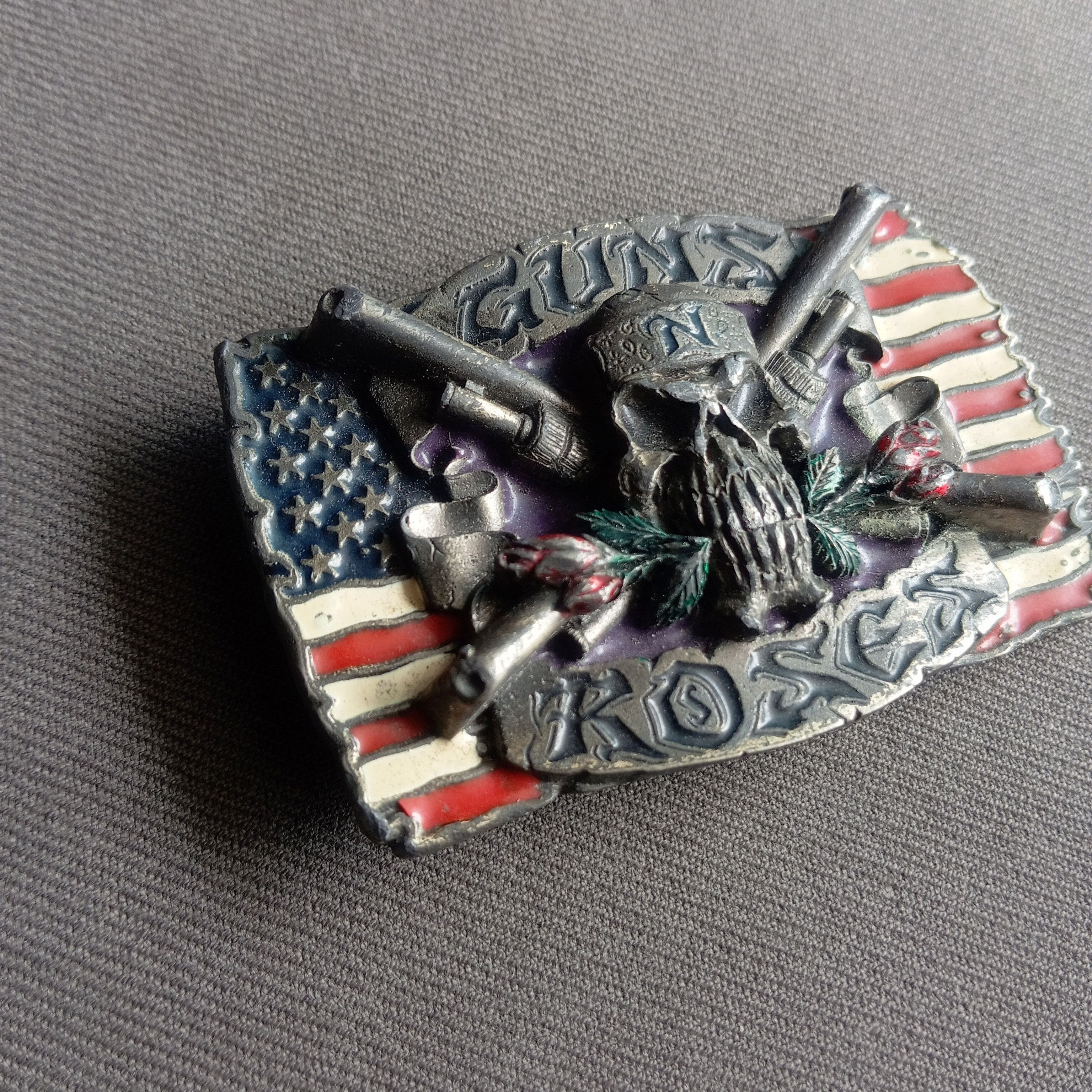 Brockum 1994 Guns n' Roses belt buckle by brockum Size ONE SIZE - 3 Thumbnail