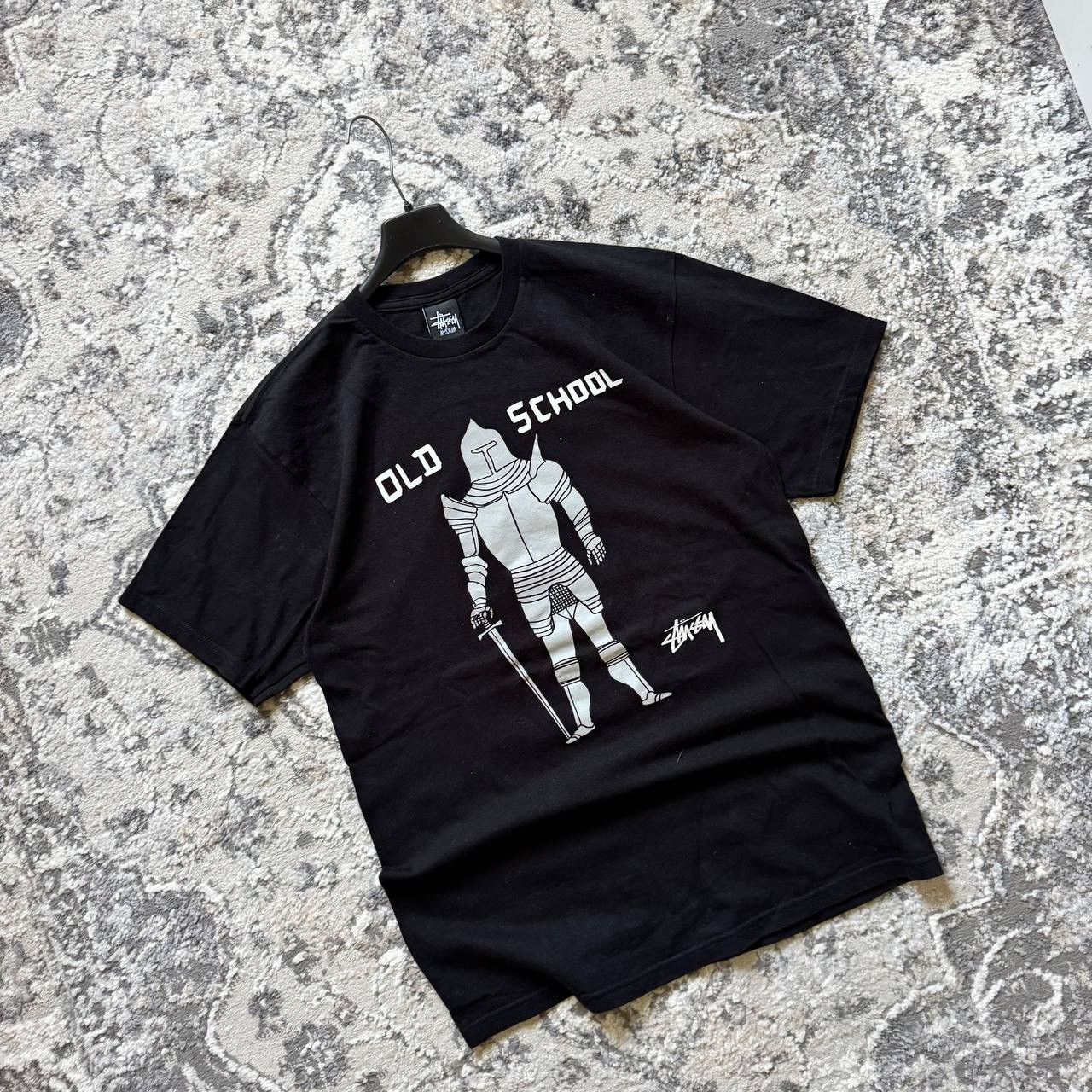 Stussy Vintage Stussy David Shrigley Knight Tee Size US M / EU 48-50 / 2 - 2 Thumbnail
