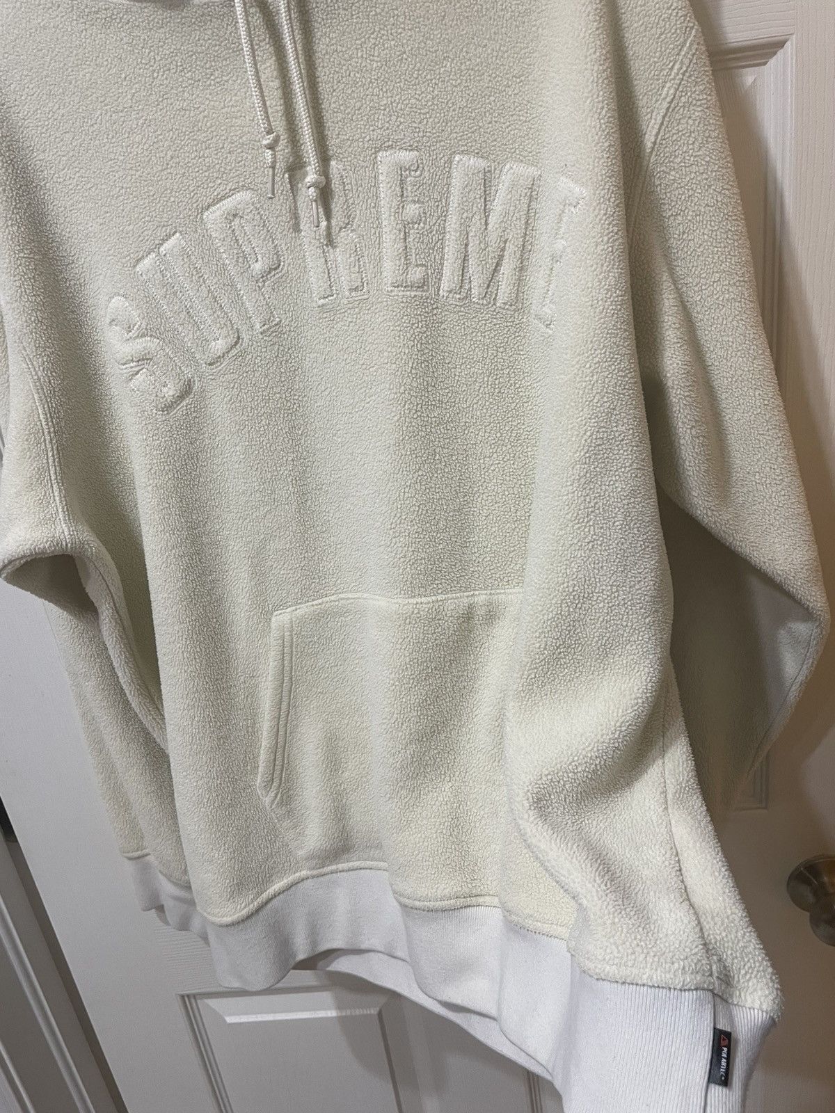 Polartec × Supreme Supreme x Polartec Beige Hoodie (FW18) Size US L / EU 52-54 / 3 - 2 Thumbnail