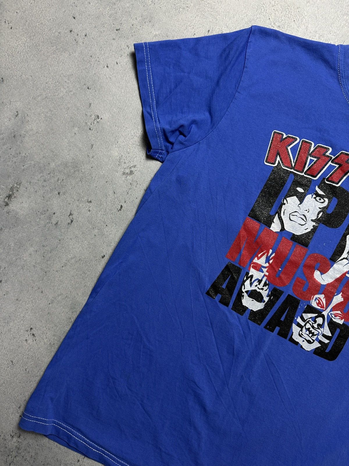 Band Tees Vintage Kiss Big Graphic Logo Sex and Fun Rare Tee y2k 00s Size L / US 10 / IT 46 - 2 Thumbnail