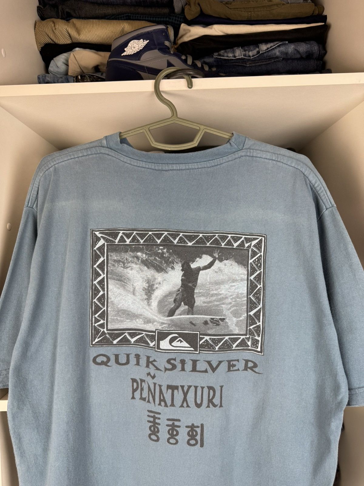 Quiksilver Vintage Quiksilver Faded T-shirt Size US L / EU 52-54 / 3 - 3 Thumbnail
