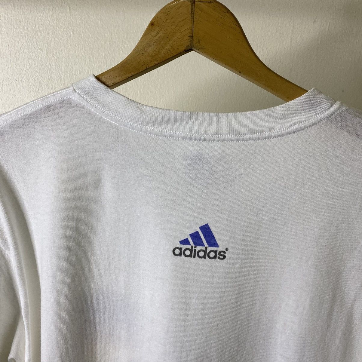Adidas Vintage 1990s Adidas Art Big Logo T Shirt Size US XL / EU 56 / 4 - 5 Thumbnail