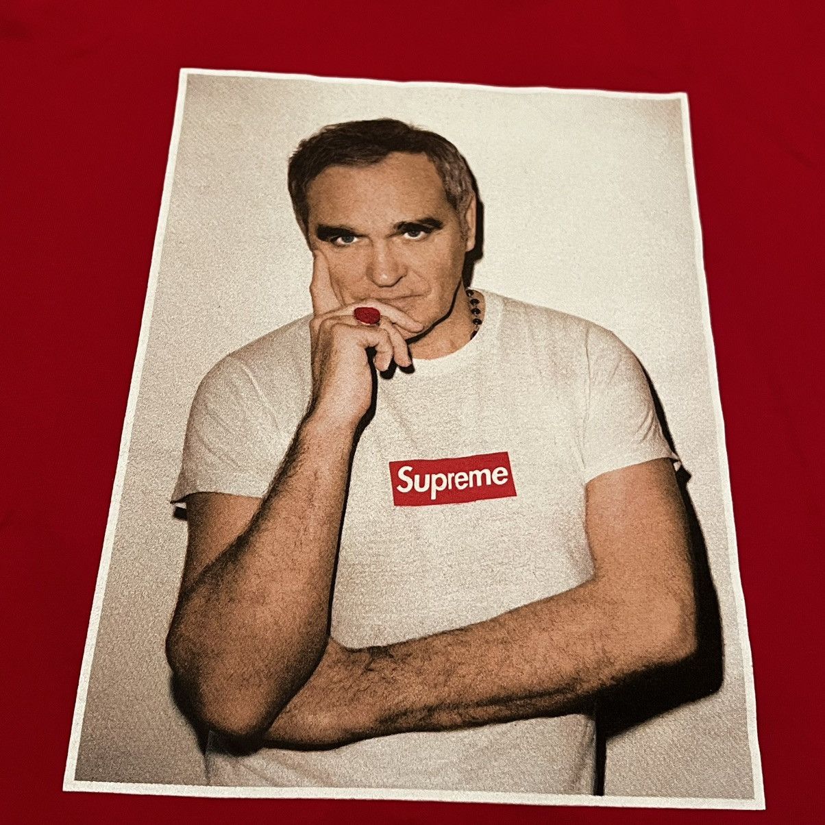 Supreme Supreme Morrissey Tee Photo Tee Size US XL / EU 56 / 4 - 14 Thumbnail