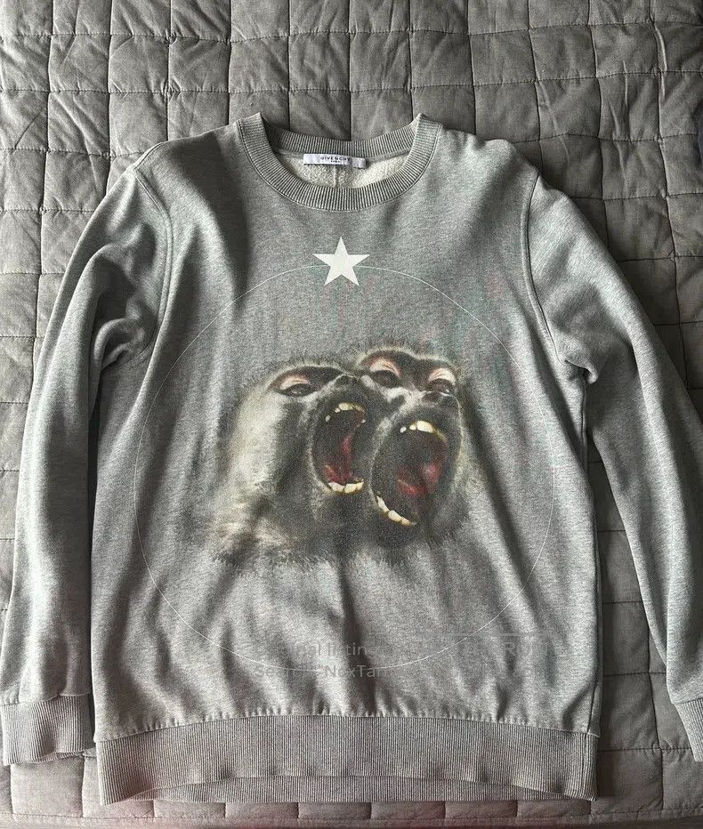 Givenchy Multicolored Wool and Cashmere Coat