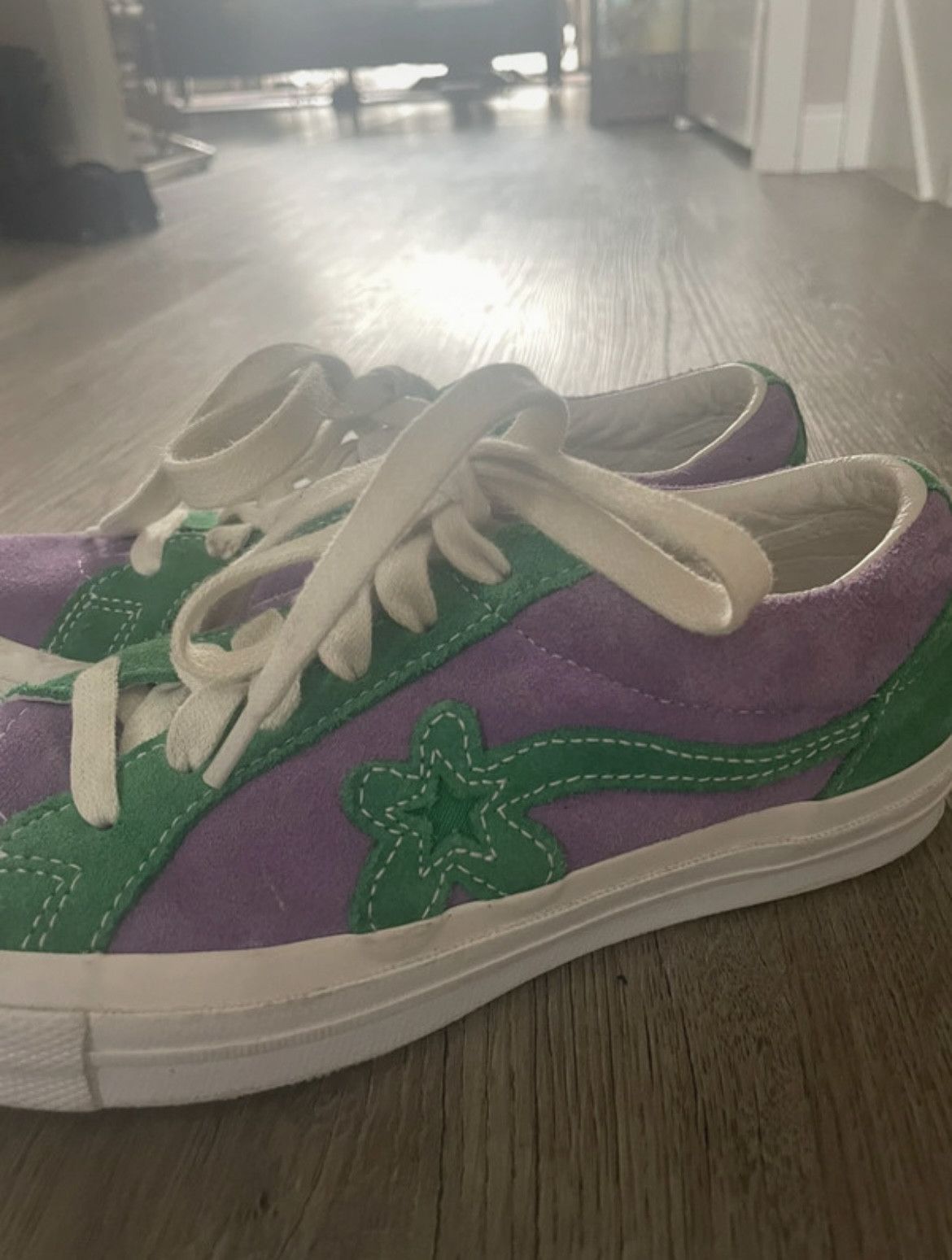 Converse × Golf le Fleur Converse One Star Golf le Fleur Purple Green Size US 5 / EU 37 - 3 Thumbnail