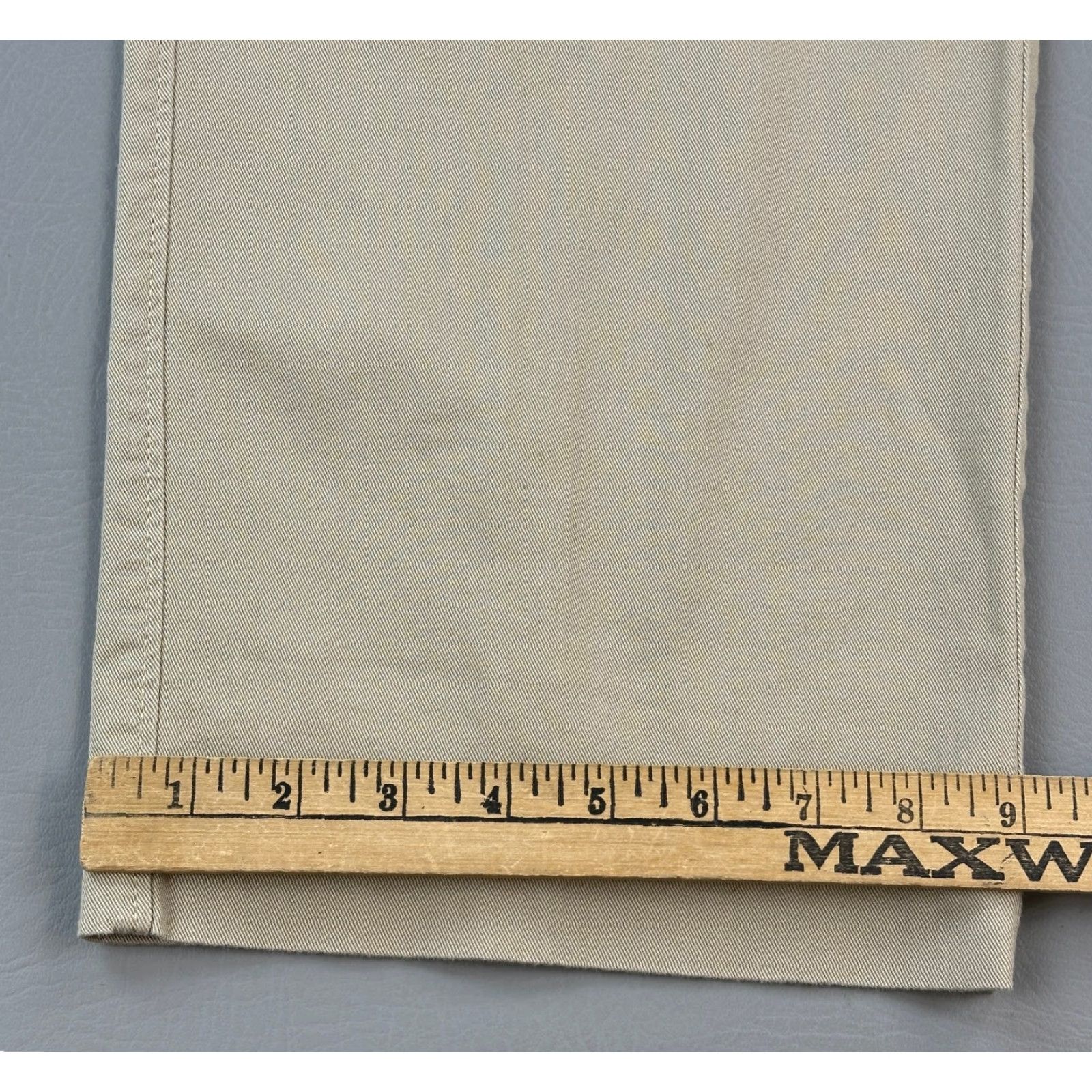 J.Crew J Crew Mercantile Flex Pants Mens 35x34 35x33 Beige Flat Front Chino Relaxed Size US 35 - 4 Thumbnail