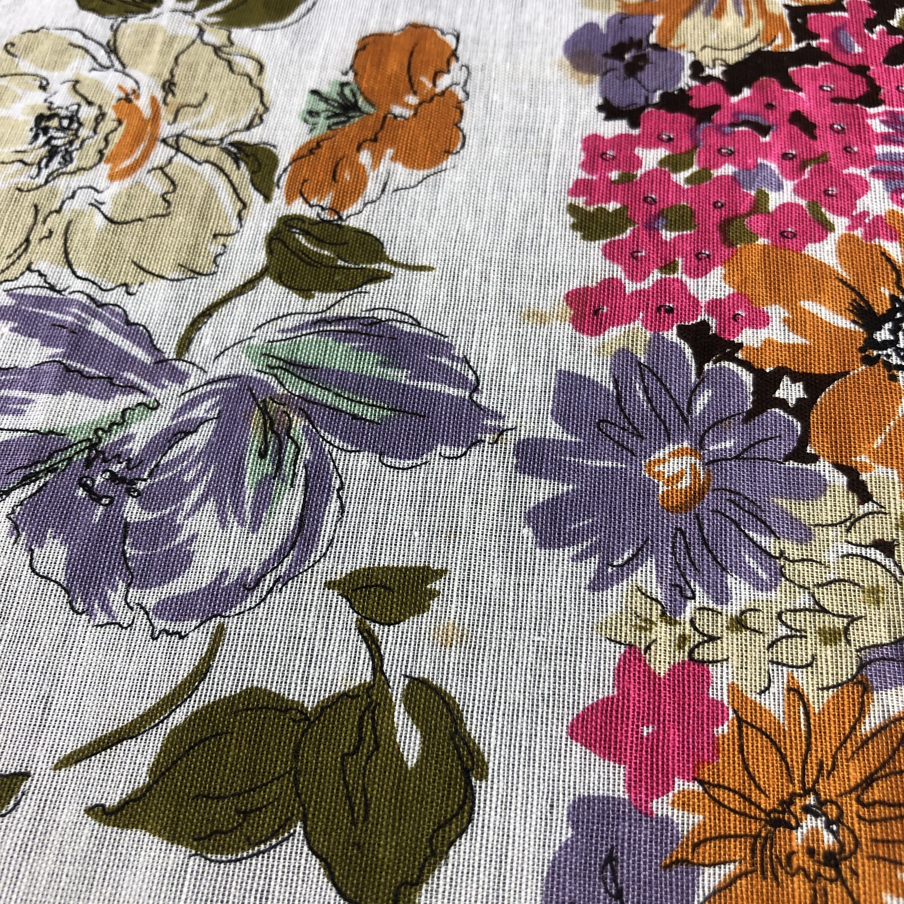 Kenzo Kenzo Floral Handkerchief Neckerchief Bandana H2483 Size ONE SIZE - 5 Thumbnail