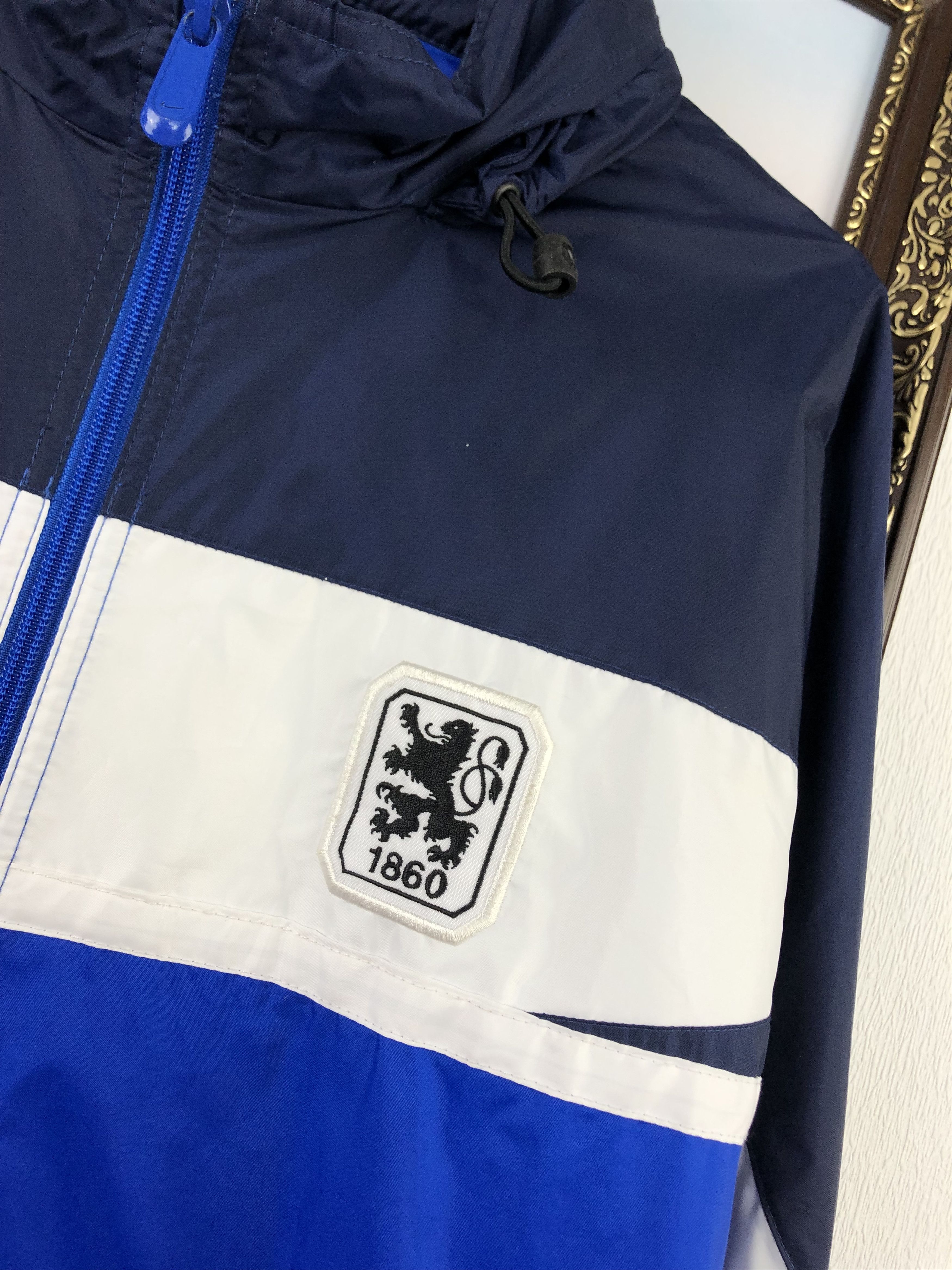 Nike Vintage 1860 Munich Football Jacket Soccer Track Top Zip Size US XL / EU 56 / 4 - 5 Thumbnail