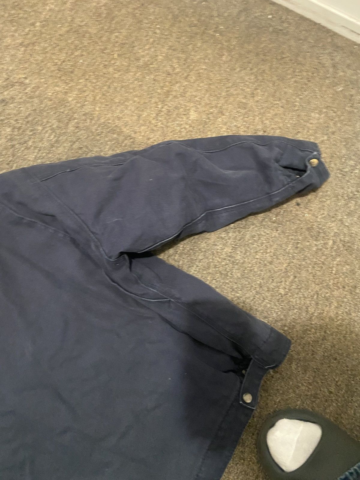 Vintage Thrifted Detroit Jacket Navy Blue Size US XL / EU 56 / 4 - 10 Thumbnail