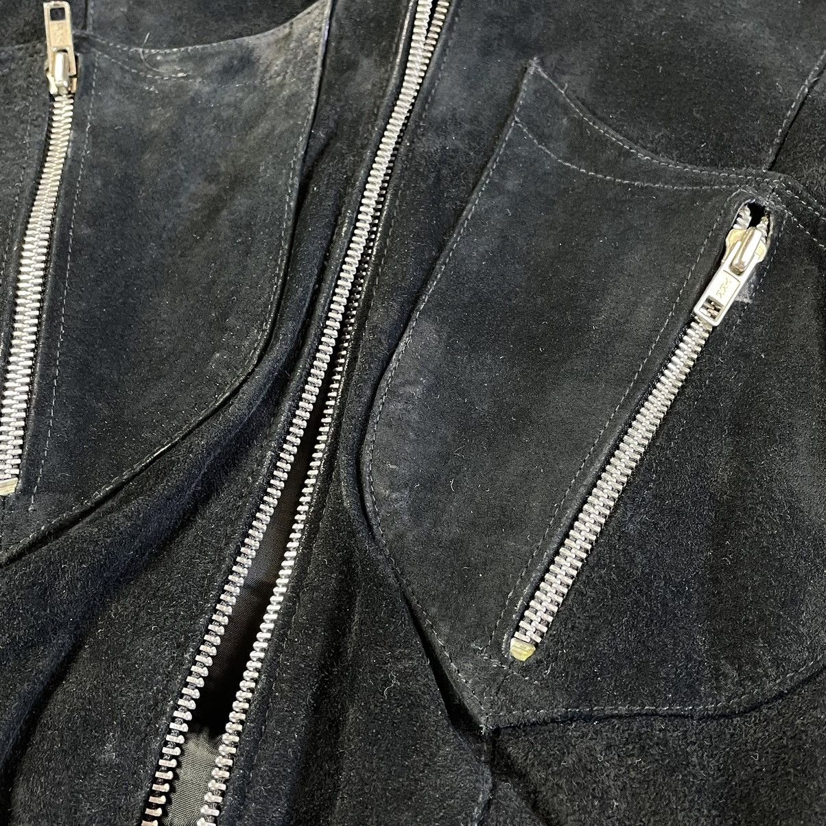 Thierry Mugler × Vintage 80’s-90’s THIERRY MUGLER ARCHIVE CROPPED BOMBER JACKET Size M / US 6-8 / IT 42-44 - 9 Thumbnail