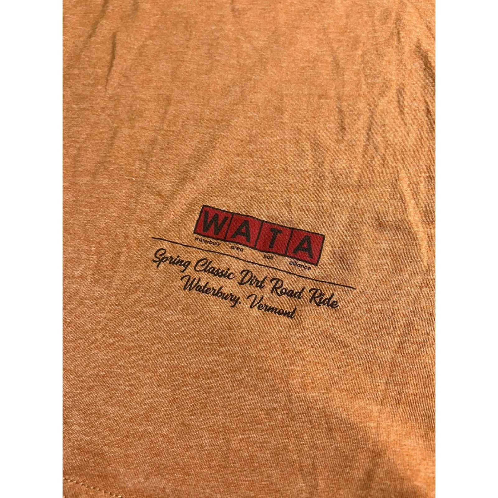 Vintage Mens 2XL Waterbury VT Gravel Race Cycling Brown Short Sleeve Chewbacca T-shirt Size US XXL / EU 58 / 5 - 4 Thumbnail