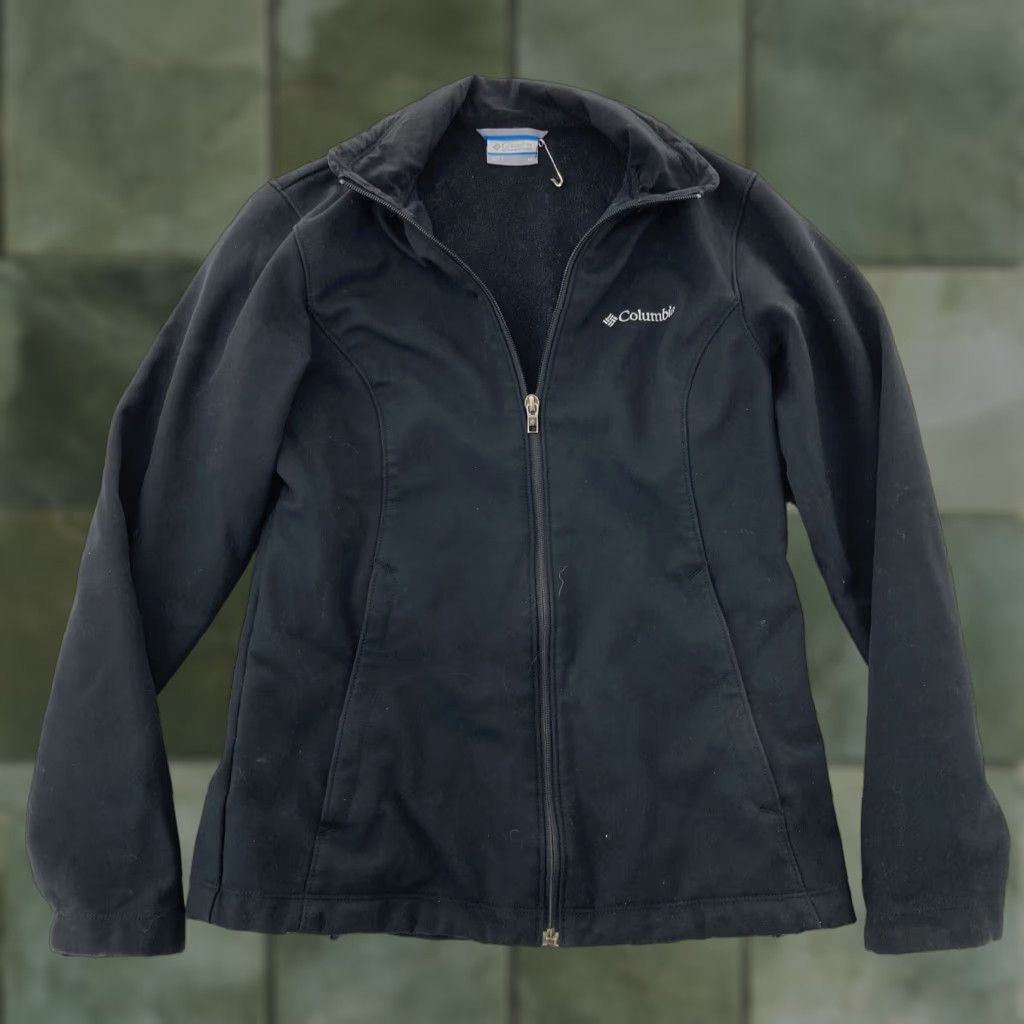 Vintage Columbia Jacket Womens Extra Small Black Full Zip Outdoor Hiking Size XS / US 0-2 / IT 36-38 - 1 Thumbnail