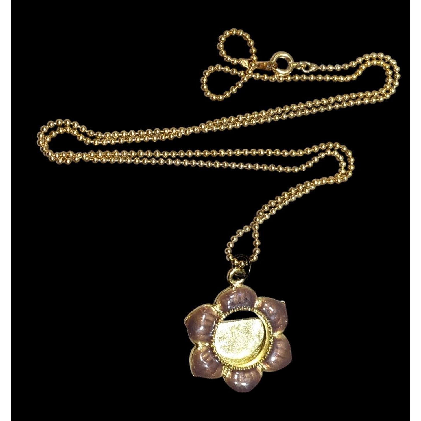 Other Cottagecore Floral Picture Frame Pendant Necklace Size ONE SIZE - 1 Thumbnail