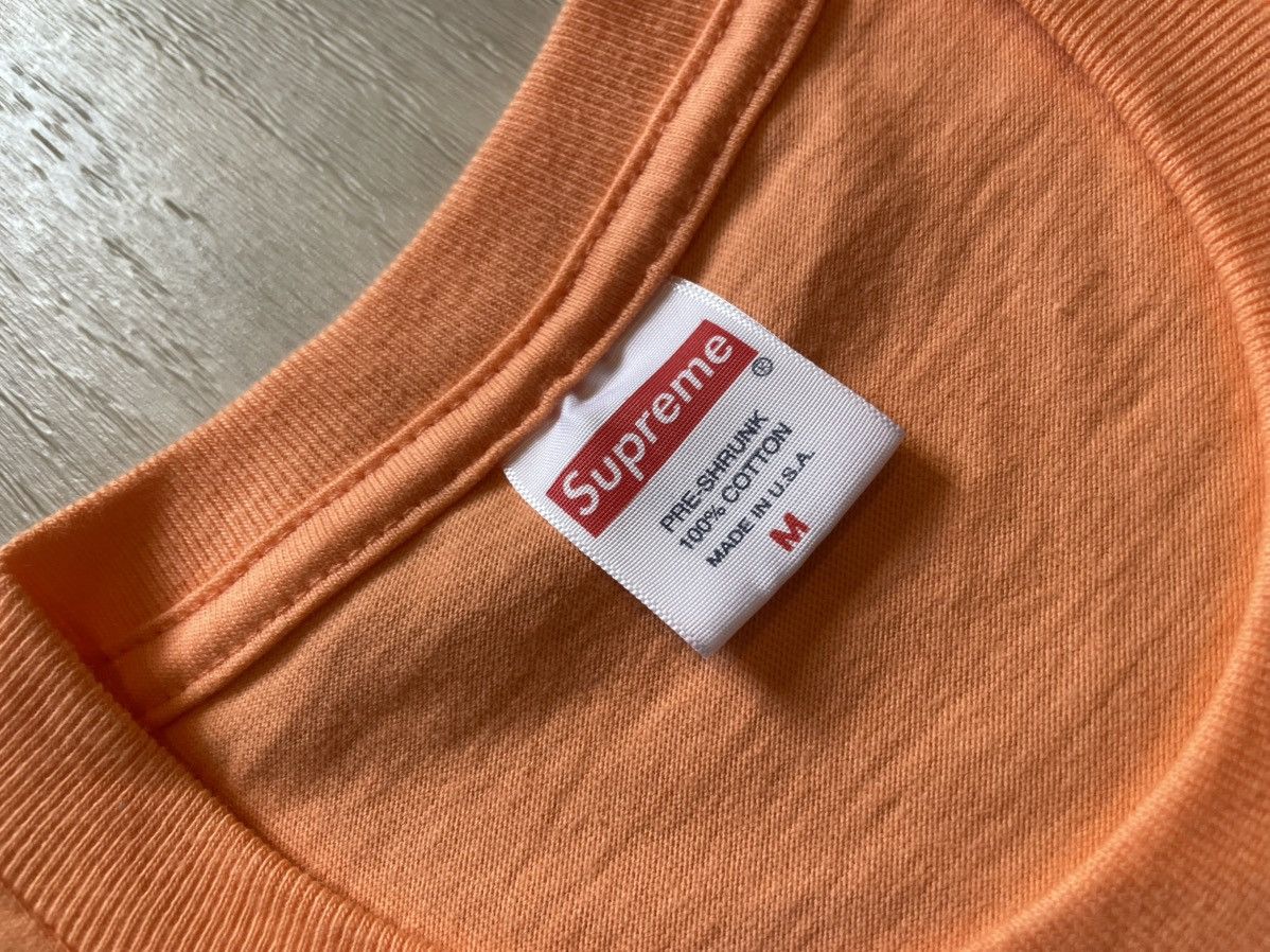 Supreme Supreme 21AW Face Print T Shirt Tops Short Sleeve Peach M Size US M / EU 48-50 / 2 - 3 Thumbnail