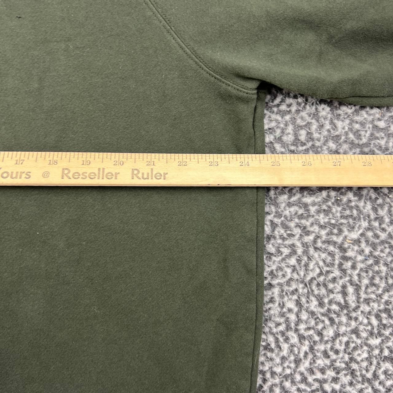 Barbour Barbour Sweatshirt Men XXL Olive Green Snap Neck Cotton Size US XXL / EU 58 / 5 - 3 Thumbnail