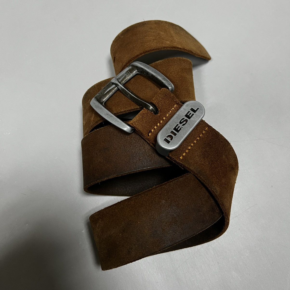 Diesel Vintage Diesel Leather Belt Made in Italy Size ONE SIZE - 1 Thumbnail