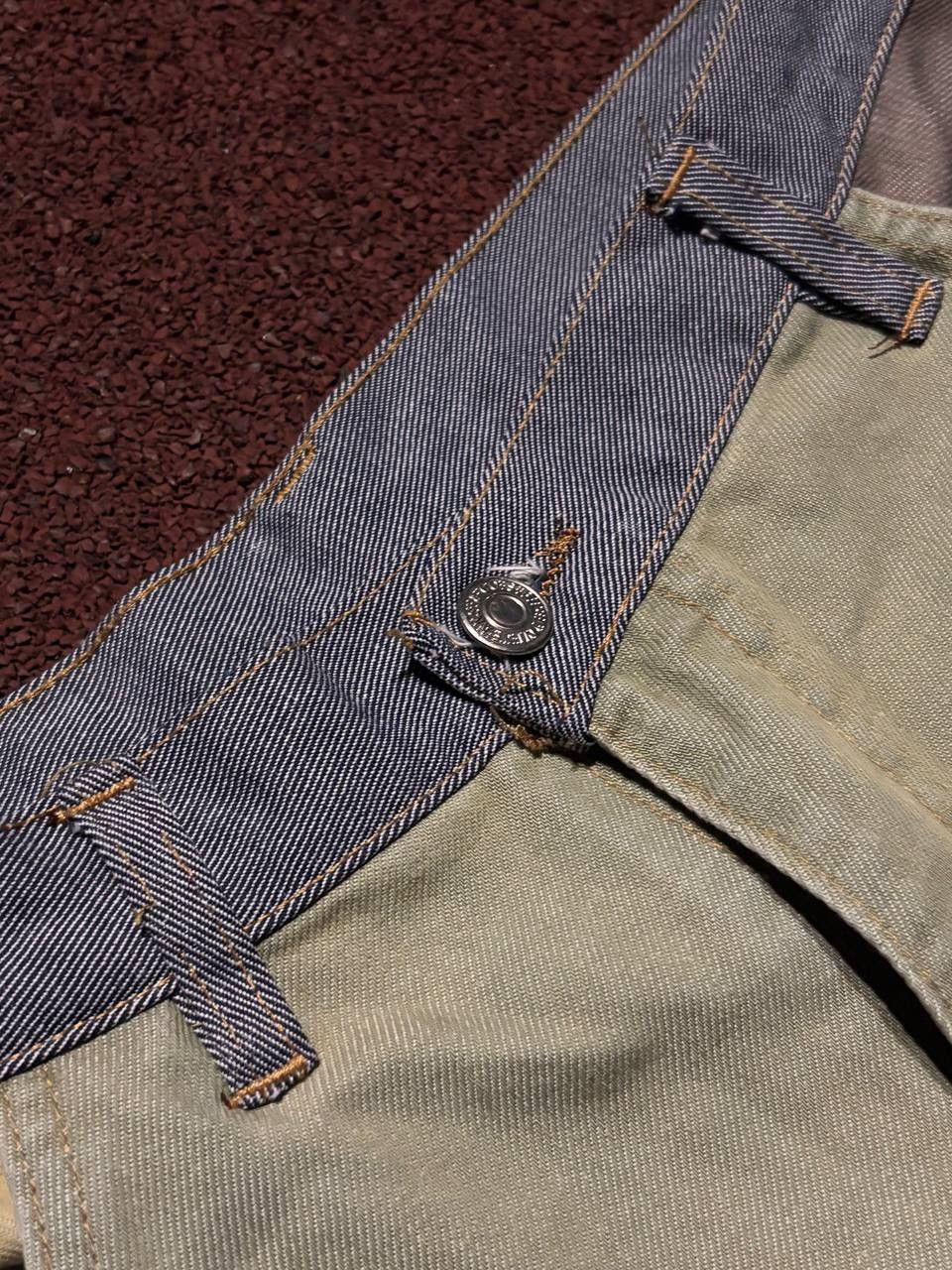 Levi's Vintage Clothing Levi’s 610 Vintage Patchwork Flare Jeans Size US 44 / EU 60 - 4 Thumbnail