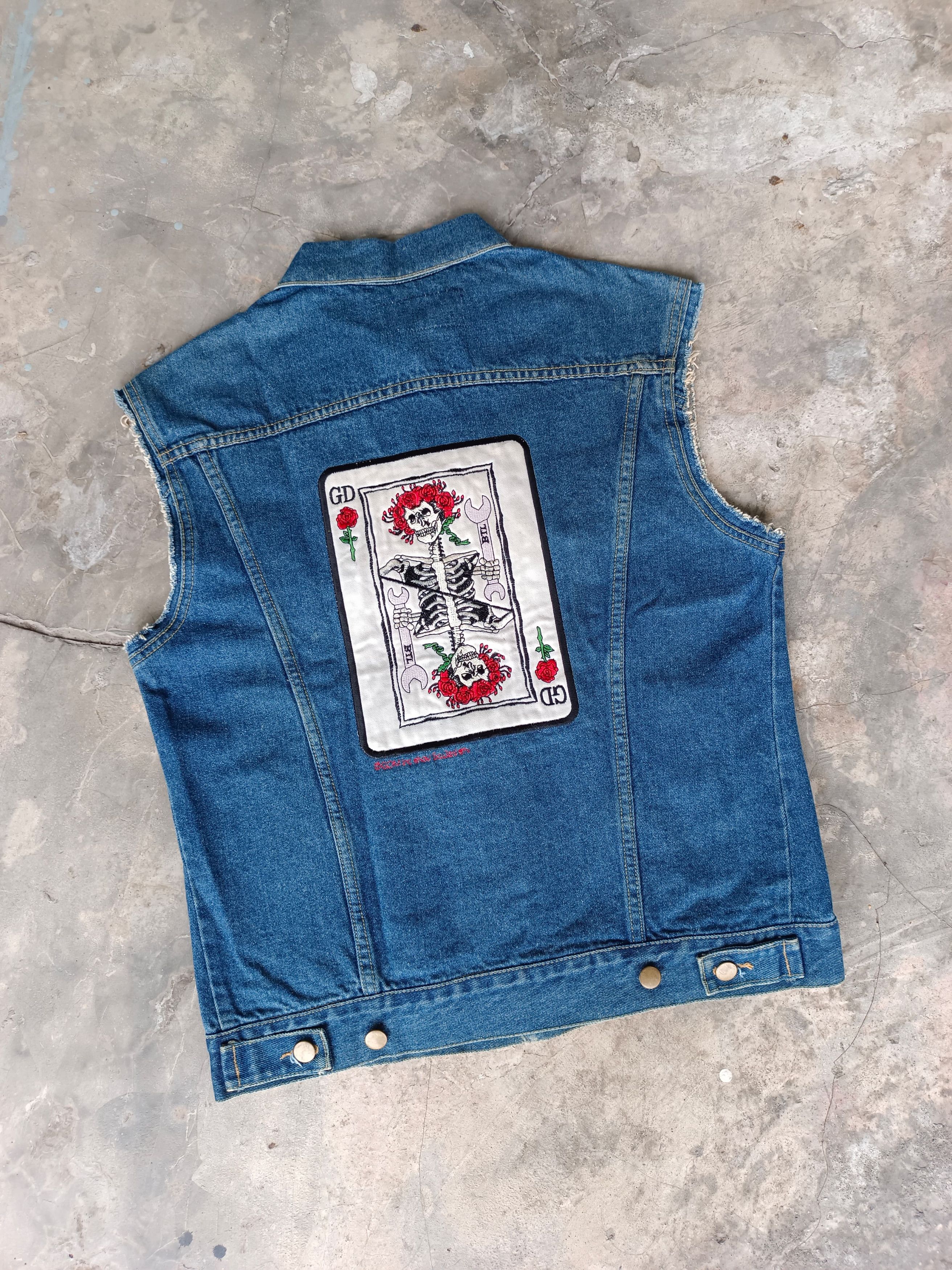 Grateful Dead × Vintage Vintage Grateful Dead Denim Size US S / EU 44-46 / 1 - 4 Thumbnail