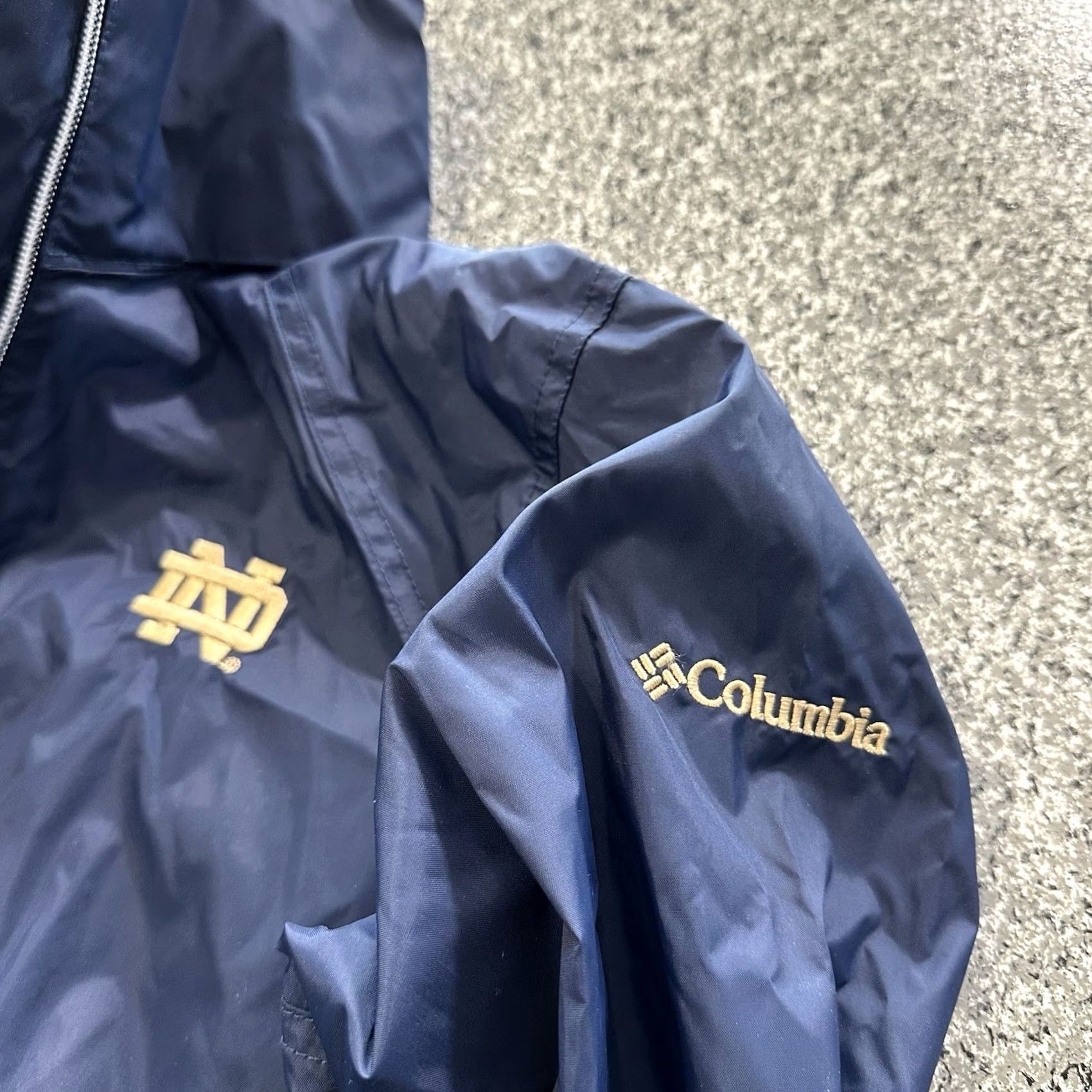 Vintage VINTAGE Columbia Womens Jacket Windbreaker Nylon Full Zip Blue S Size S / US 4 / IT 40 - 4 Thumbnail