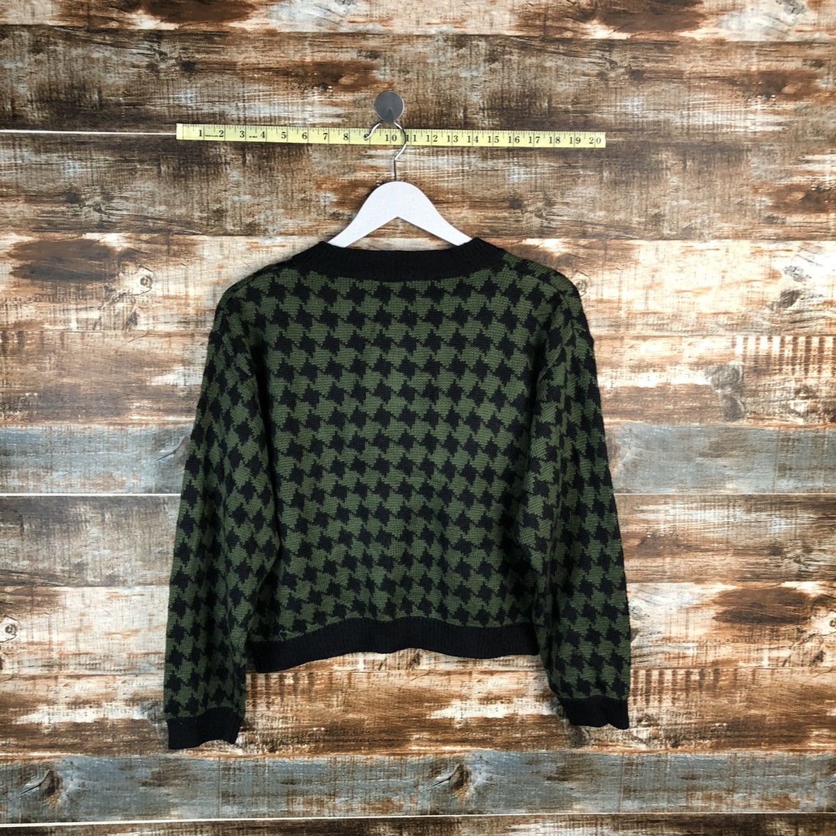 Homespun Knitwear × Japanese Brand Still Life japan Green cardigan Knitwear #A1554 Size M / US 6-8 / IT 42-44 - 12 Thumbnail