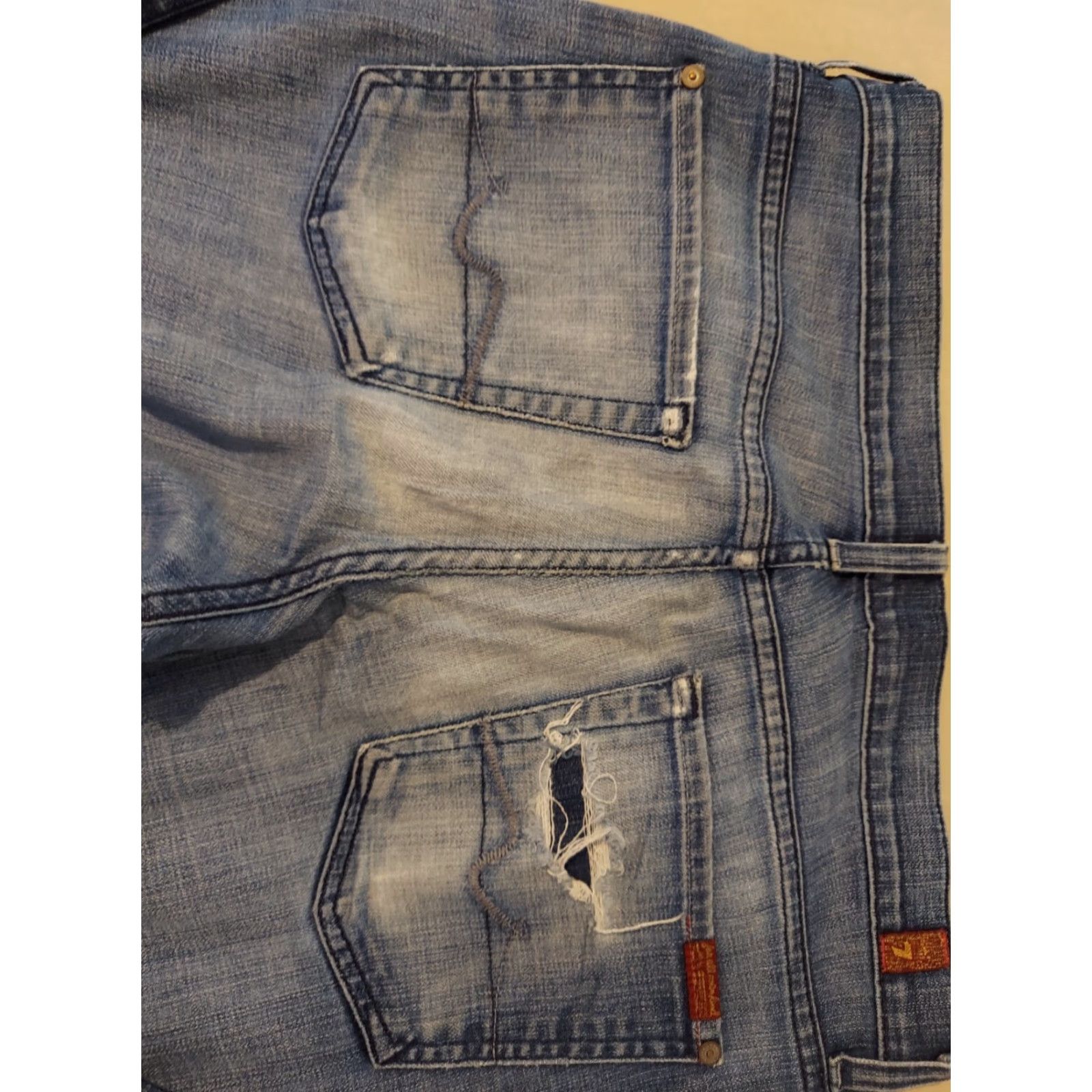 7 For All Mankind 7 For All Mankind Jeans Mens 34x30 Relaxed Straight Denim Stretch Blue 7 For All Mankind Jeans Mens 34x30 Relaxed Straight Denim Stretch Blue Size US 34 / EU 50 - 2 Thumbnail