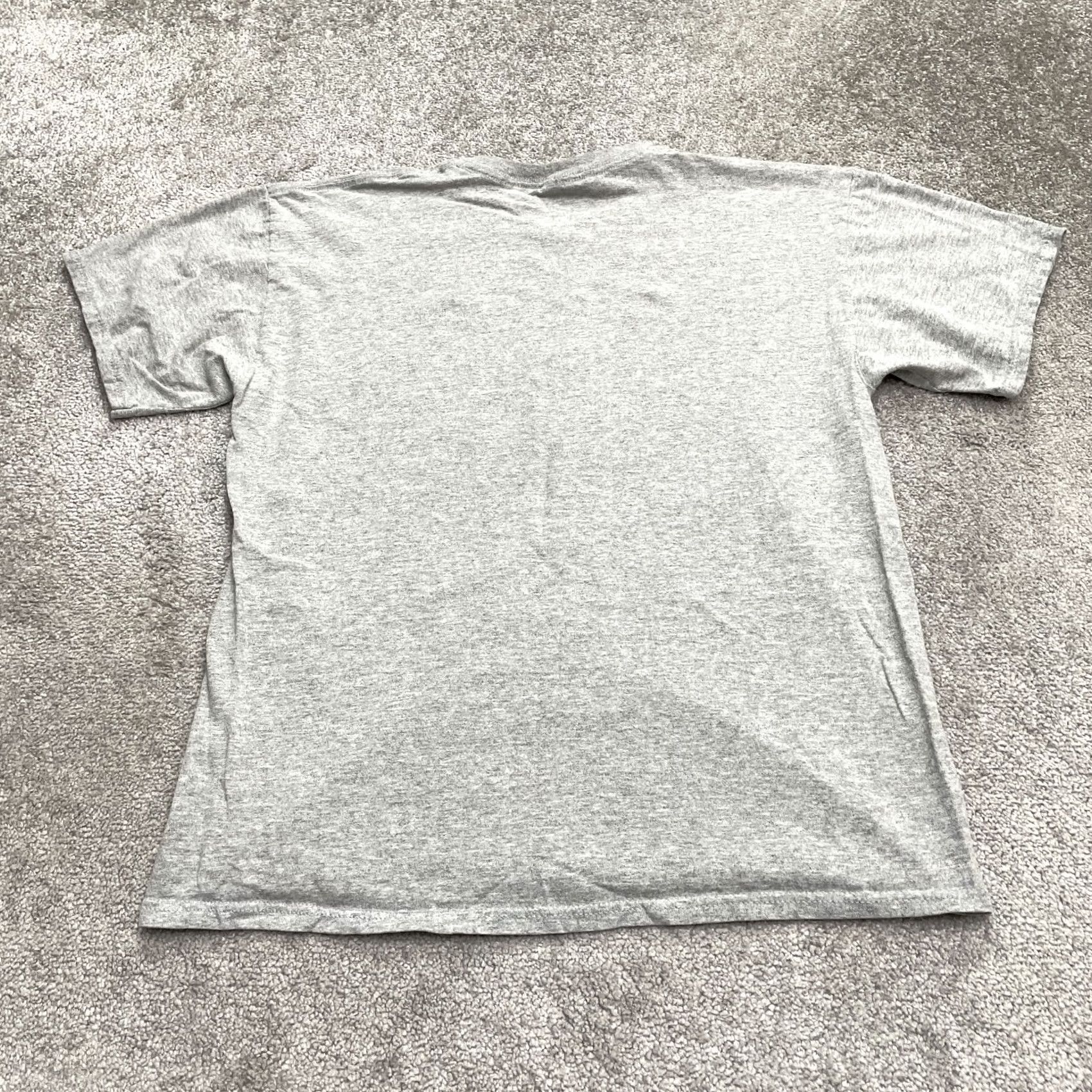Gildan Gildan Heavy Cotton T-Shirt Mens Large Gray University Of Illinois Tee Size US L / EU 52-54 / 3 - 2 Thumbnail