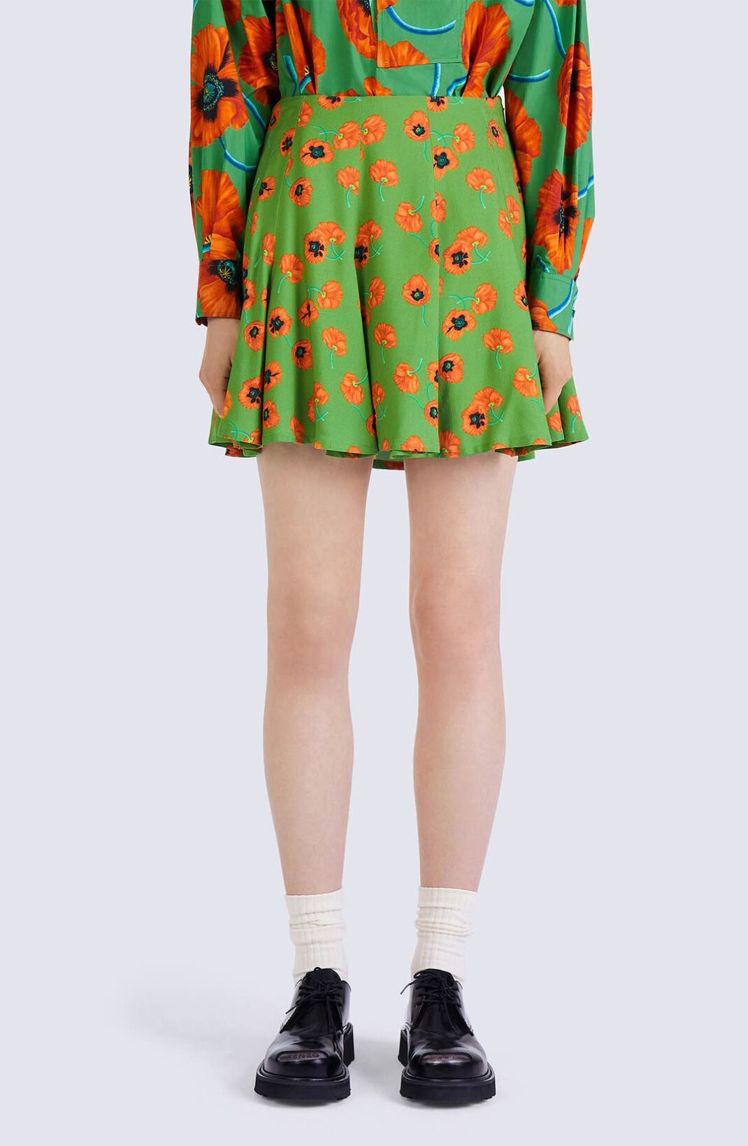 Kenzo o1y1025 Mini Skirt in Multicolor Size 27" / US 4 / IT 40 - 5 Thumbnail