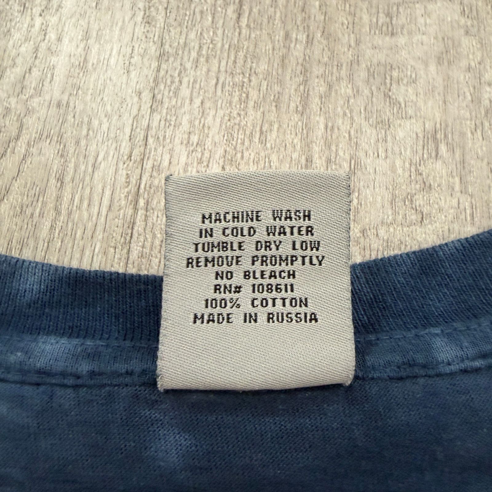 Vintage Vintage Back to Earth Coal Train Shirt Men's Large Blue 90s Size US L / EU 52-54 / 3 - 5 Thumbnail