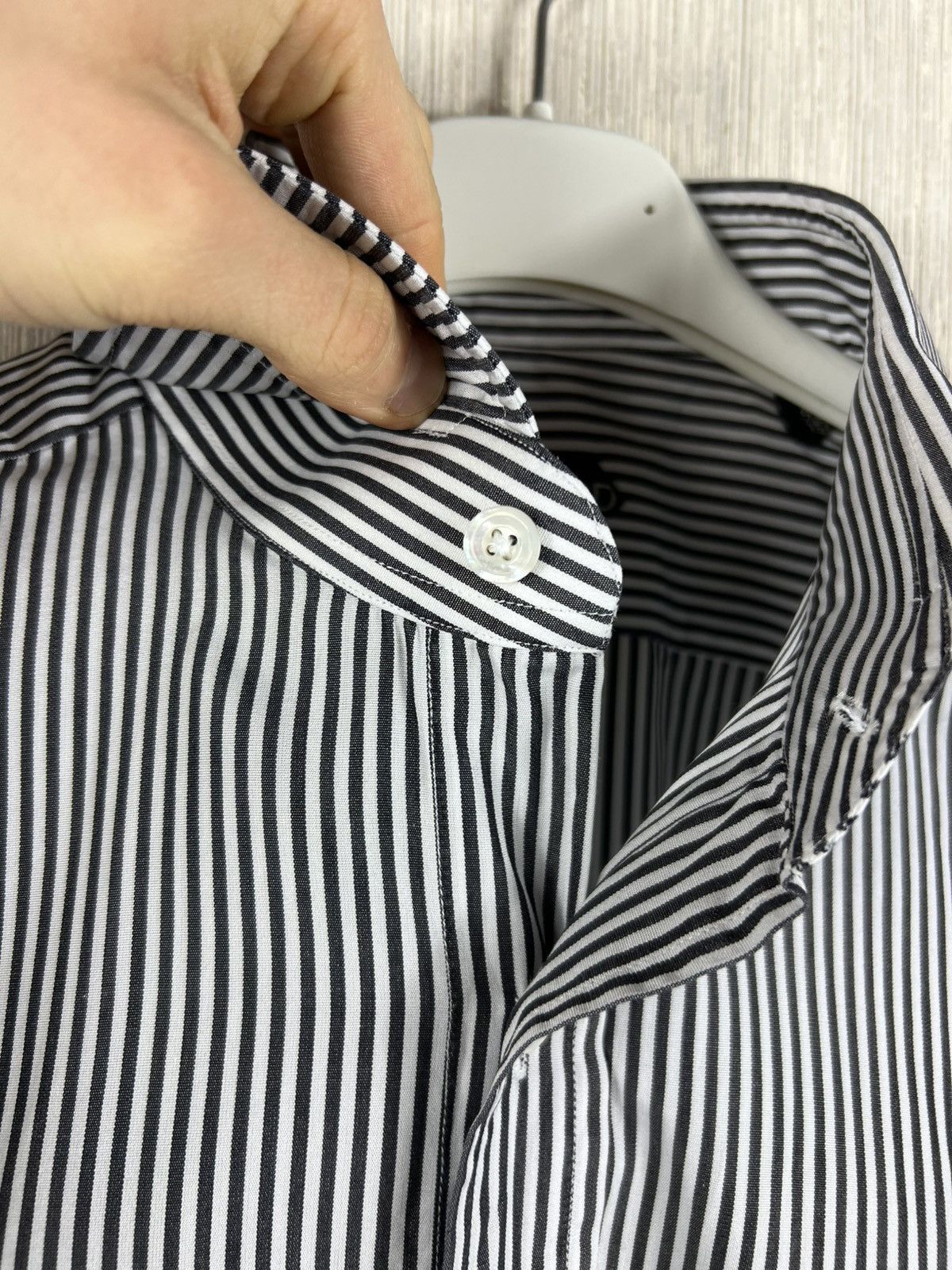 Tom Ford Tom Ford striped casual shirt with french cuff luxury cuffs Size US L / EU 52-54 / 3 - 15 Thumbnail