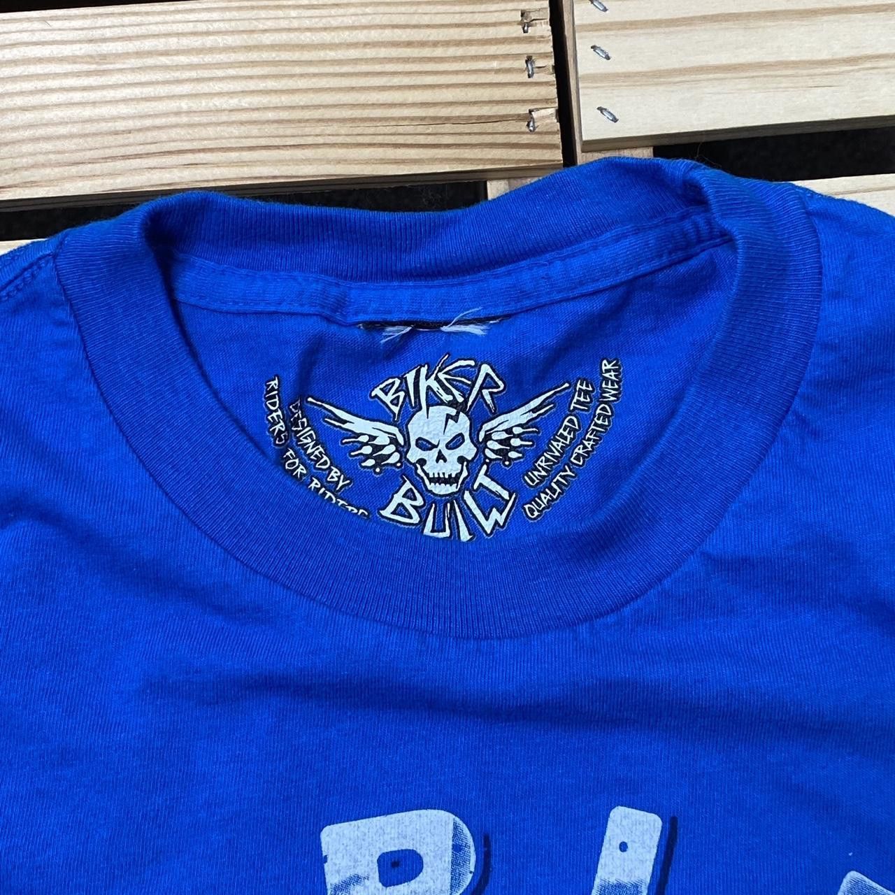 Harley Davidson Harley Davidson FL 2015 Blue Biker Surf Tee Size Large Size US L / EU 52-54 / 3 - 3 Thumbnail