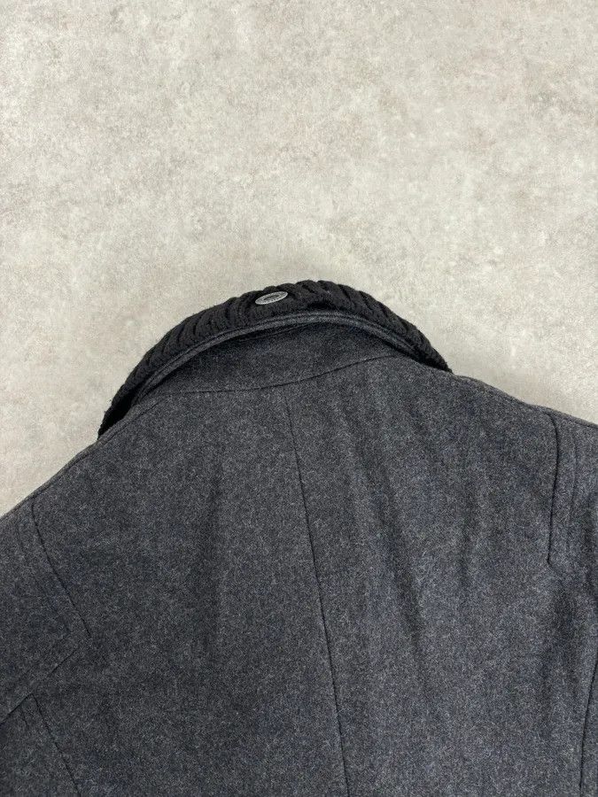 Dirk Bikkembergs AW2009 Dirk Bikkembergs Grey Classy Wool Officer Jacket Size 42R - 6 Thumbnail