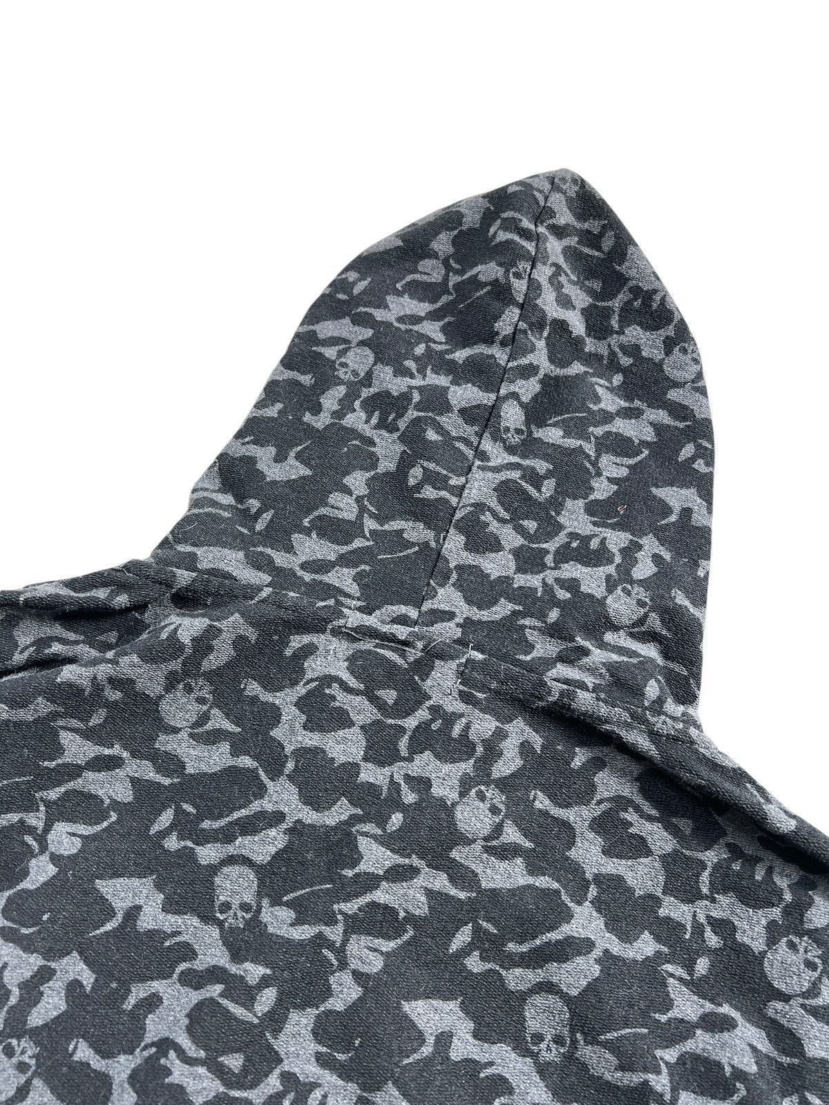 Roen × Seditionaries Roen Skulls Camo Half Sleeve Hoodie Size US L / EU 52-54 / 3 - 7 Thumbnail