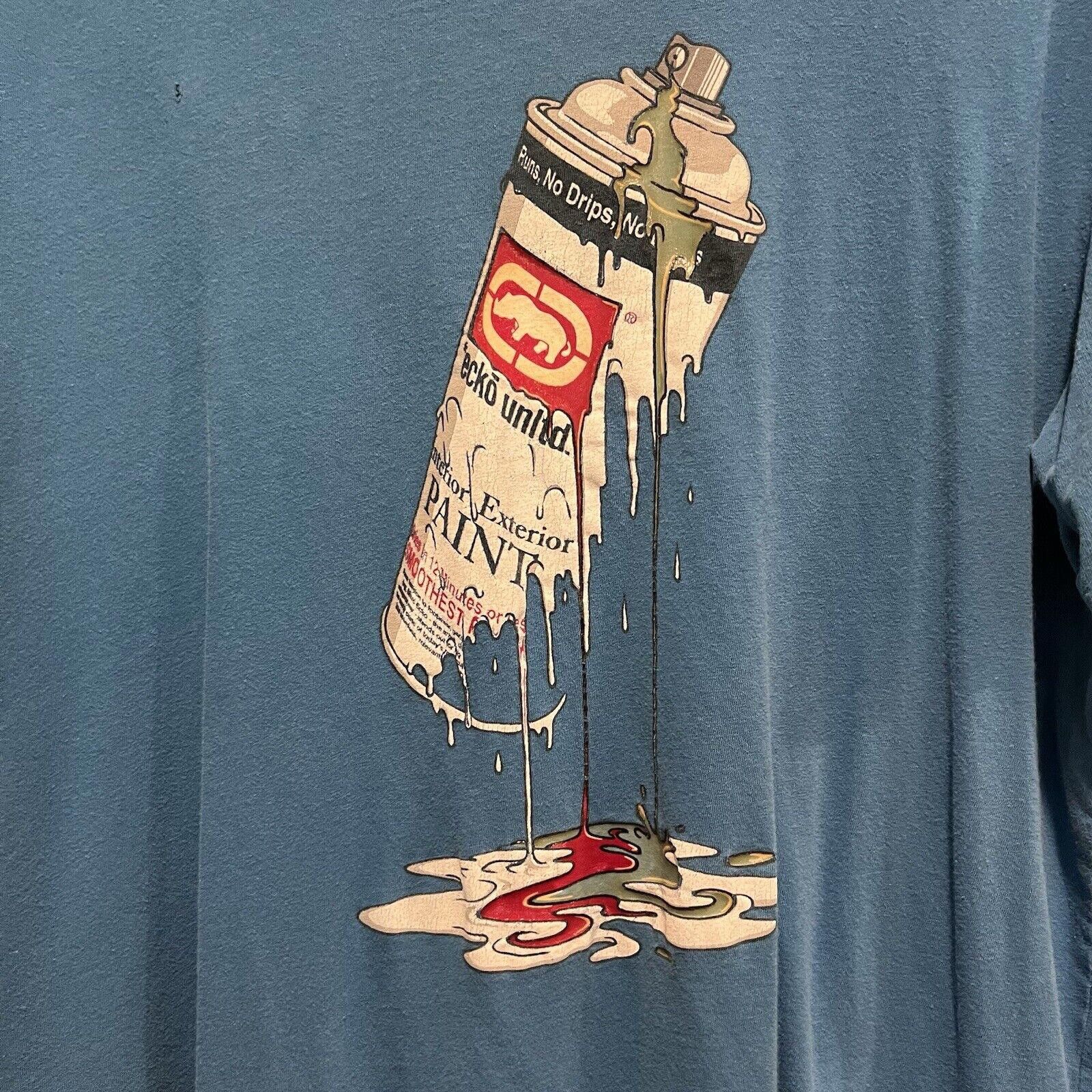 Ecko Unltd. Vintage 00’s Ecko Unltd Graffiti Art Shirt Size Large Size US L / EU 52-54 / 3 - 3 Thumbnail