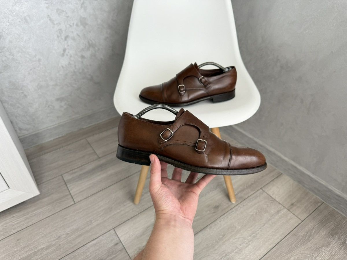 Loake 1880 Leather Shoes in Brown, Men's (Size 9)