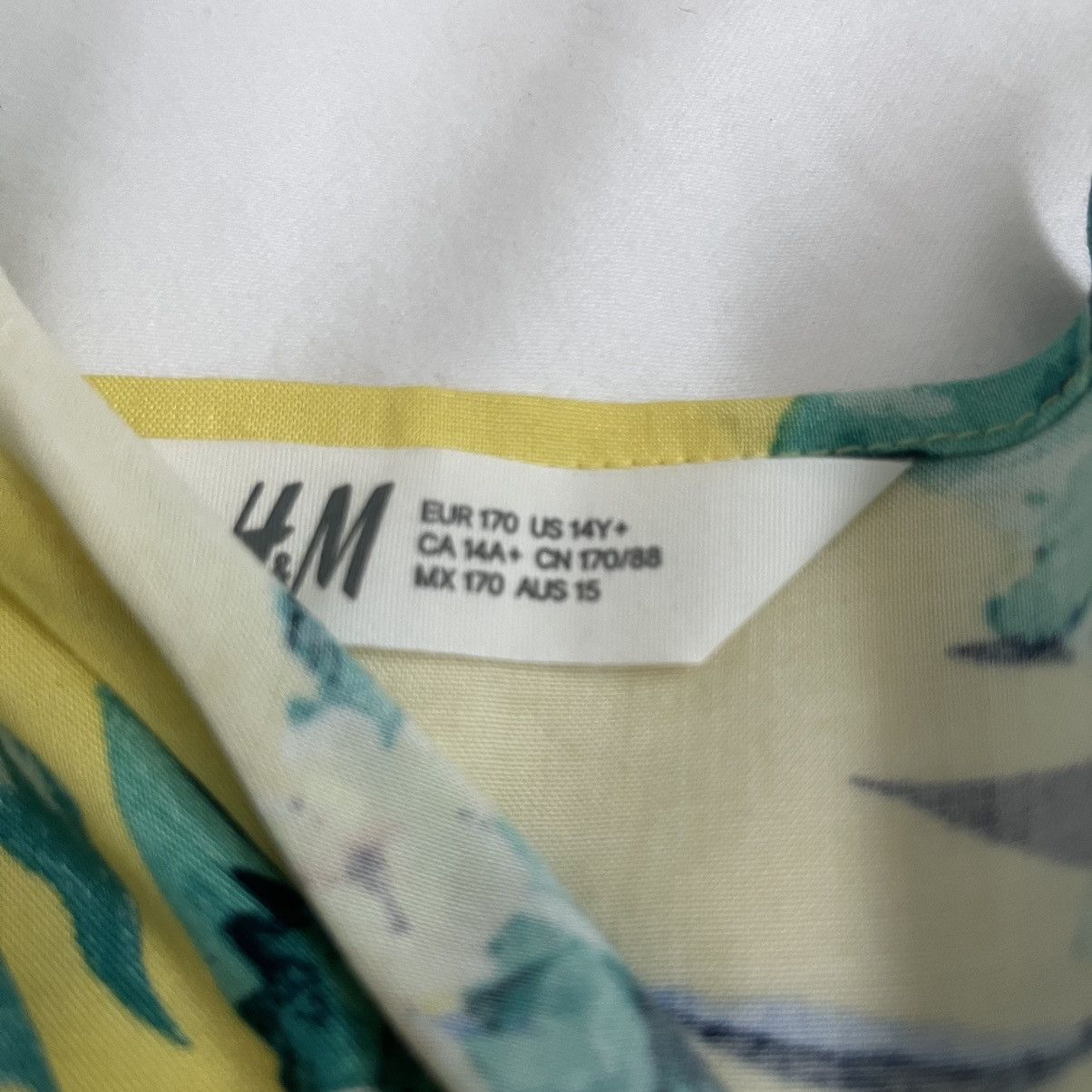 H&M Floral summer mini dress Size M / US 6-8 / IT 42-44 - 1 Preview