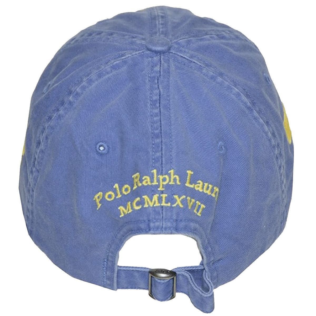 Polo Ralph Lauren NEW VINTAGE Polo Ralph Lauren Baseball Hat! Blue Big Pony Size ONE SIZE - 3 Thumbnail