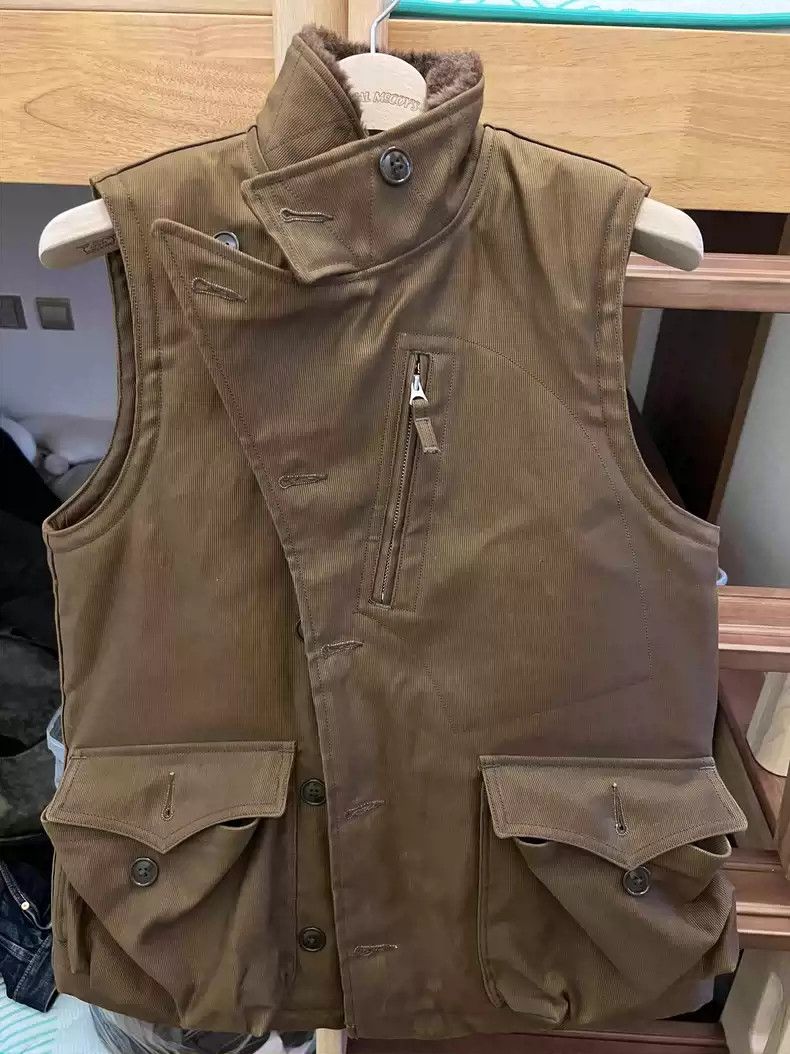 image of Freewheelers Avatar Vest in Brown, Men's (Size Medium)