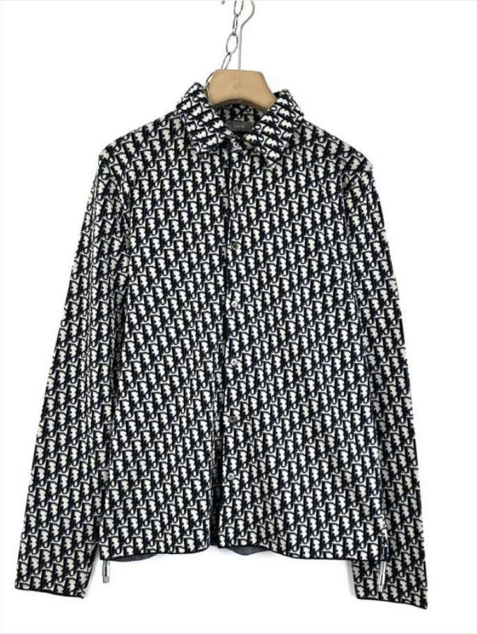 Dior Dior all-over print jacket shirt coat Size US S / EU 44-46 / 1 - 1 Thumbnail