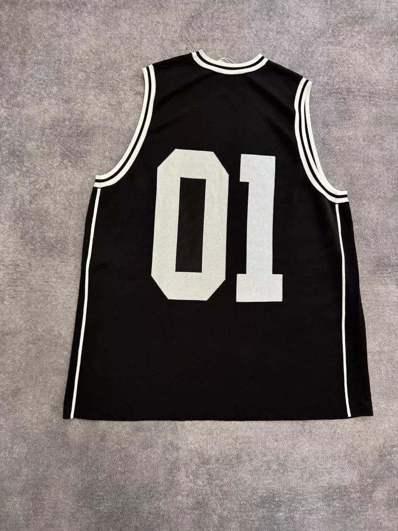 Balenciaga Balenciaga Basketball Series Black Sports Tank Top-2505 Size US M / EU 48-50 / 2 - 2 Thumbnail
