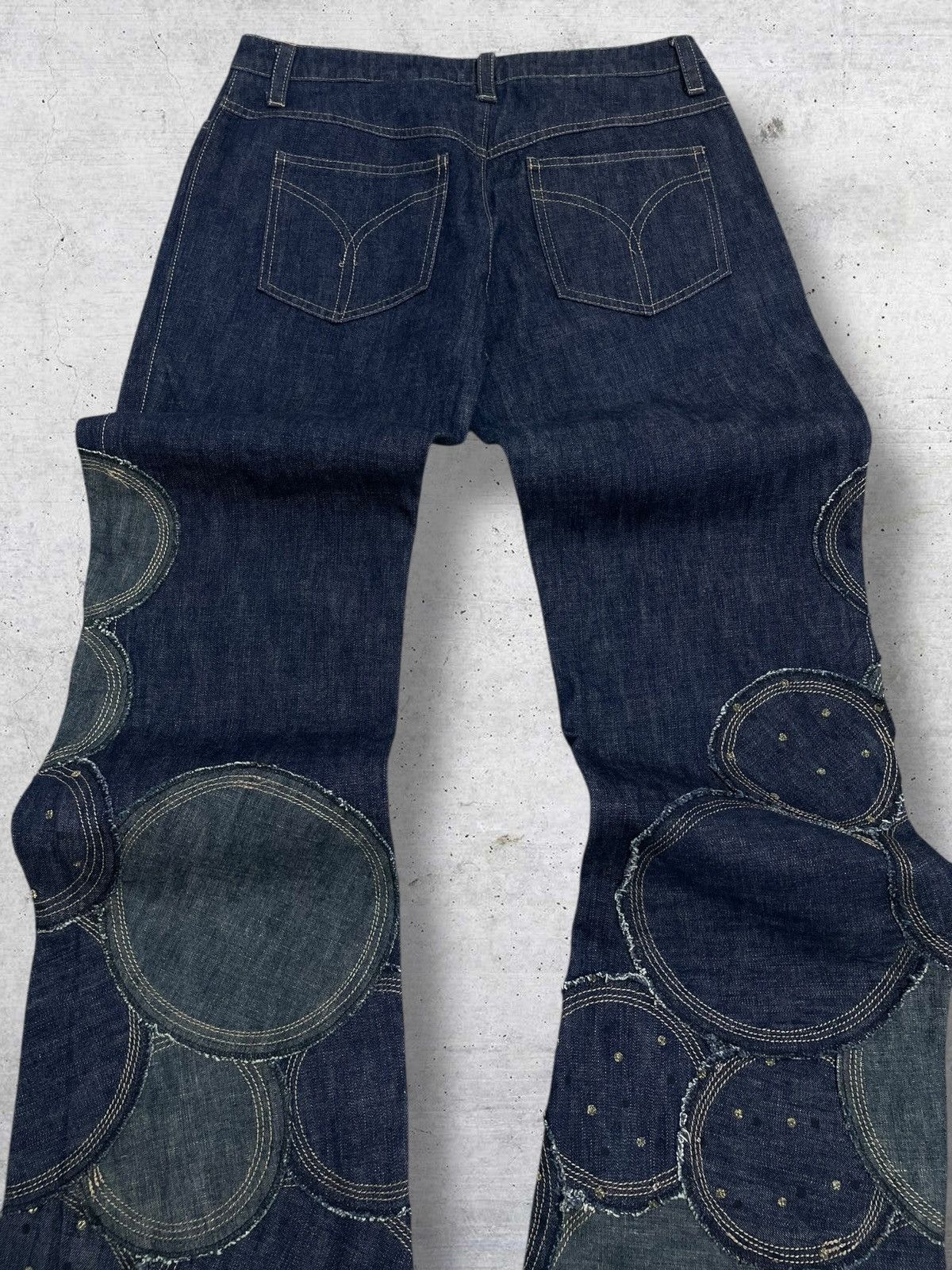 Tornado Mart VINTAGE GARDE COLLECTIVE OG JAPAN DESIGNER AVANTGARDE DENIM Size US 28 / EU 44 - 11 Thumbnail
