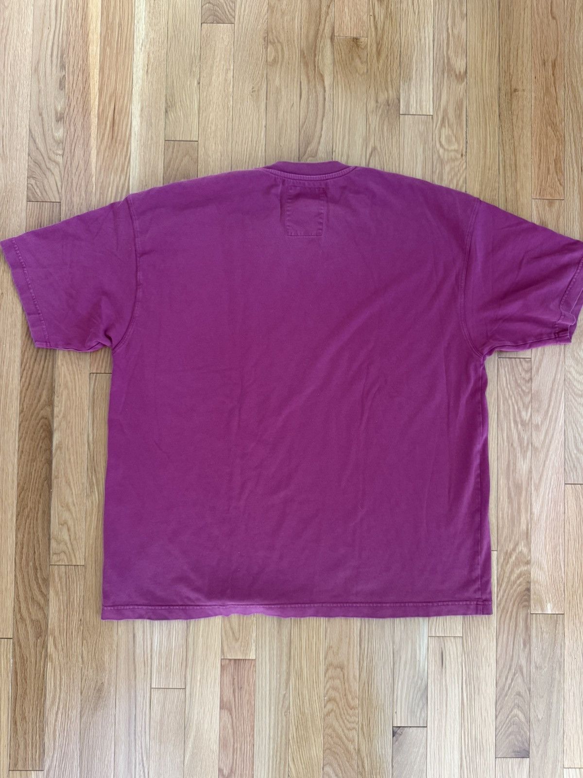 Stussy Stussy Garment Dyed Berry T shirt Size US L / EU 52-54 / 3 - 3 Thumbnail
