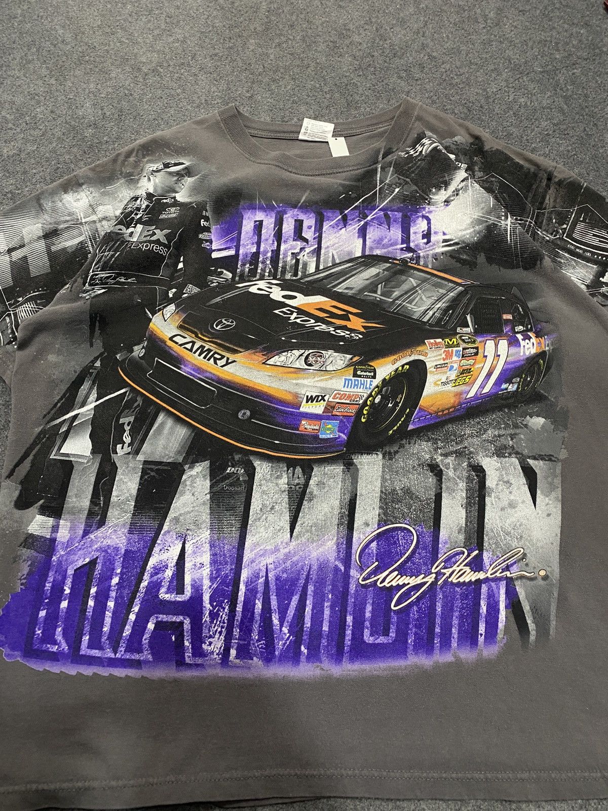 Other Denny Hamlin Joe Gibbs Racing NASCAR Shirts Size US XL / EU 56 / 4 - 2 Thumbnail