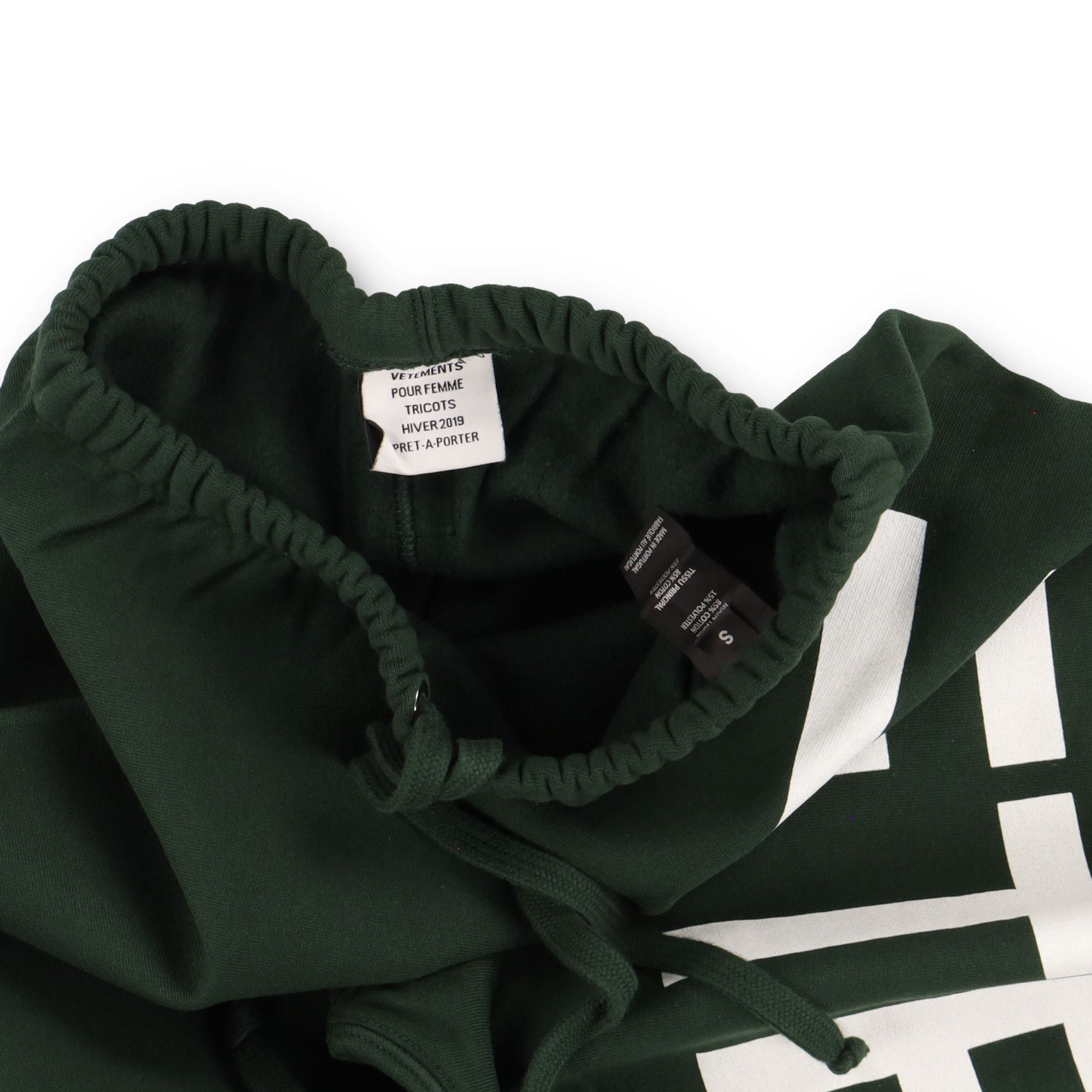 Vetements Green Big Logo Sweatpants Size US 30 / EU 46 - 6 Thumbnail