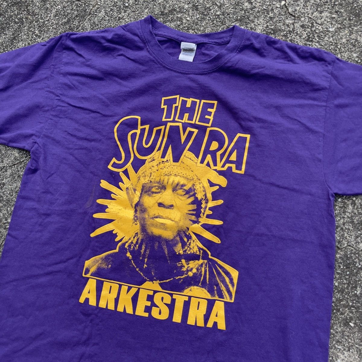 Band Tees × Vintage Vintage SUN RA ARKESTRA SPACE IS THE PLACE Shirt Size US L / EU 52-54 / 3 - 2 Thumbnail
