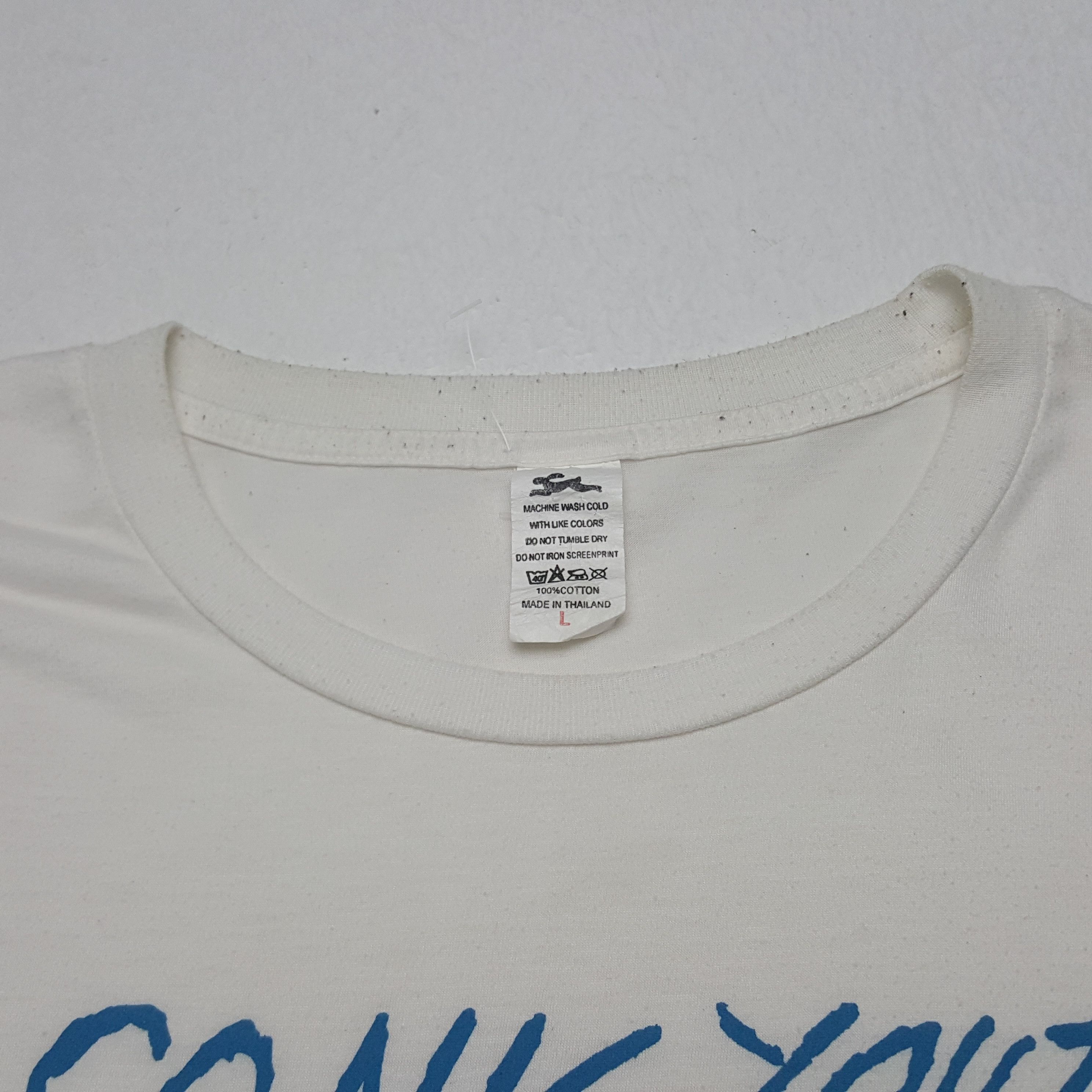 Band Tees × Vintage Vintage Sonic Youth American Rock Band Tshirt Size US M / EU 48-50 / 2 - 4 Thumbnail