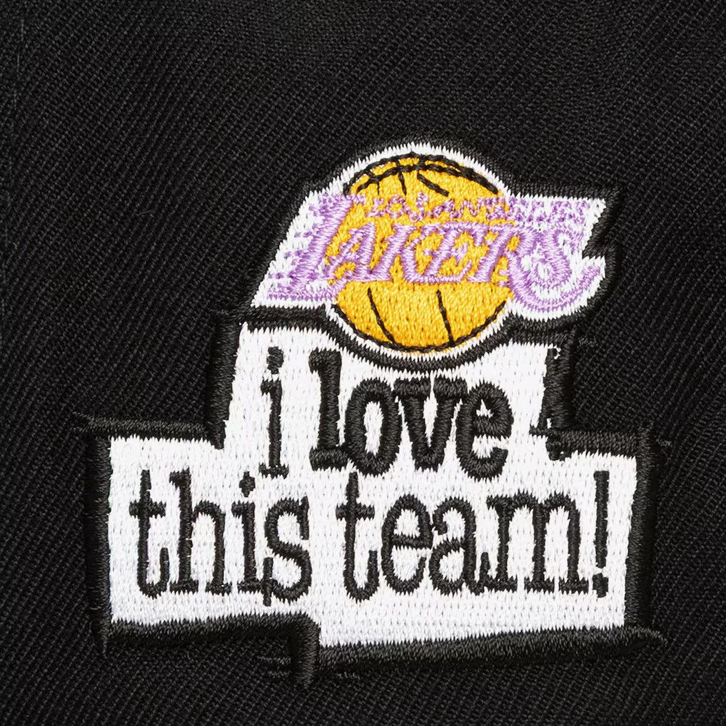 Just Don × Mitchell & Ness Just Don Lakers Snakeskin strapback hat Size ONE SIZE - 3 Thumbnail