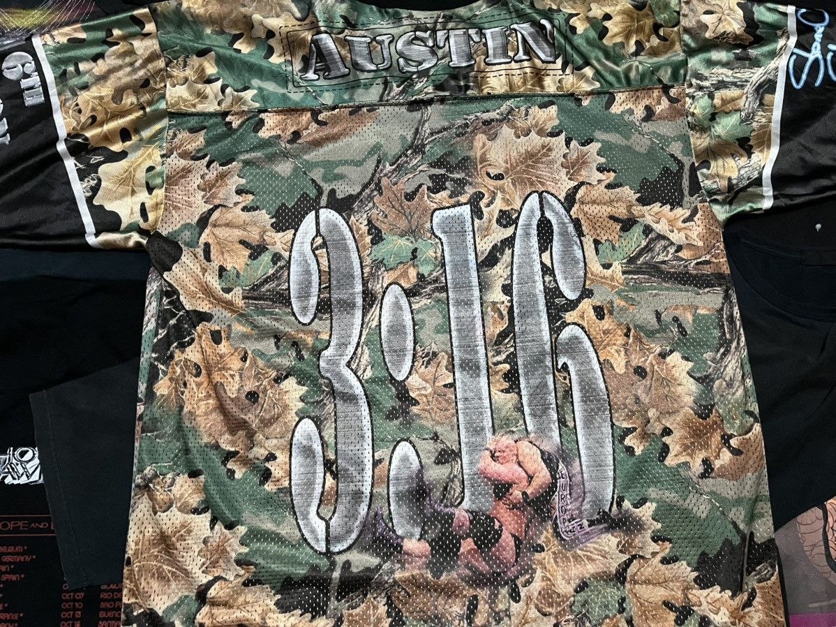 WWF WWF Stone Cold Camouflage Jersey Size US XL / EU 56 / 4 - 5 Thumbnail