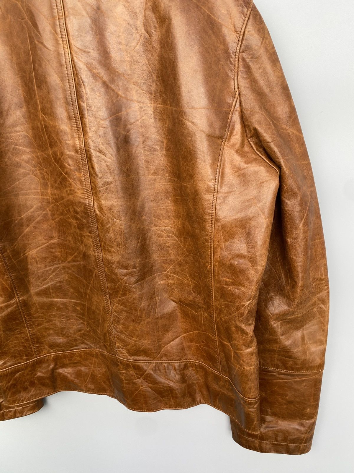 Tornado Mart 2000’s- Tornado Mart- Horsehide Leather Jacket Size US S / EU 44-46 / 1 - 9 Thumbnail