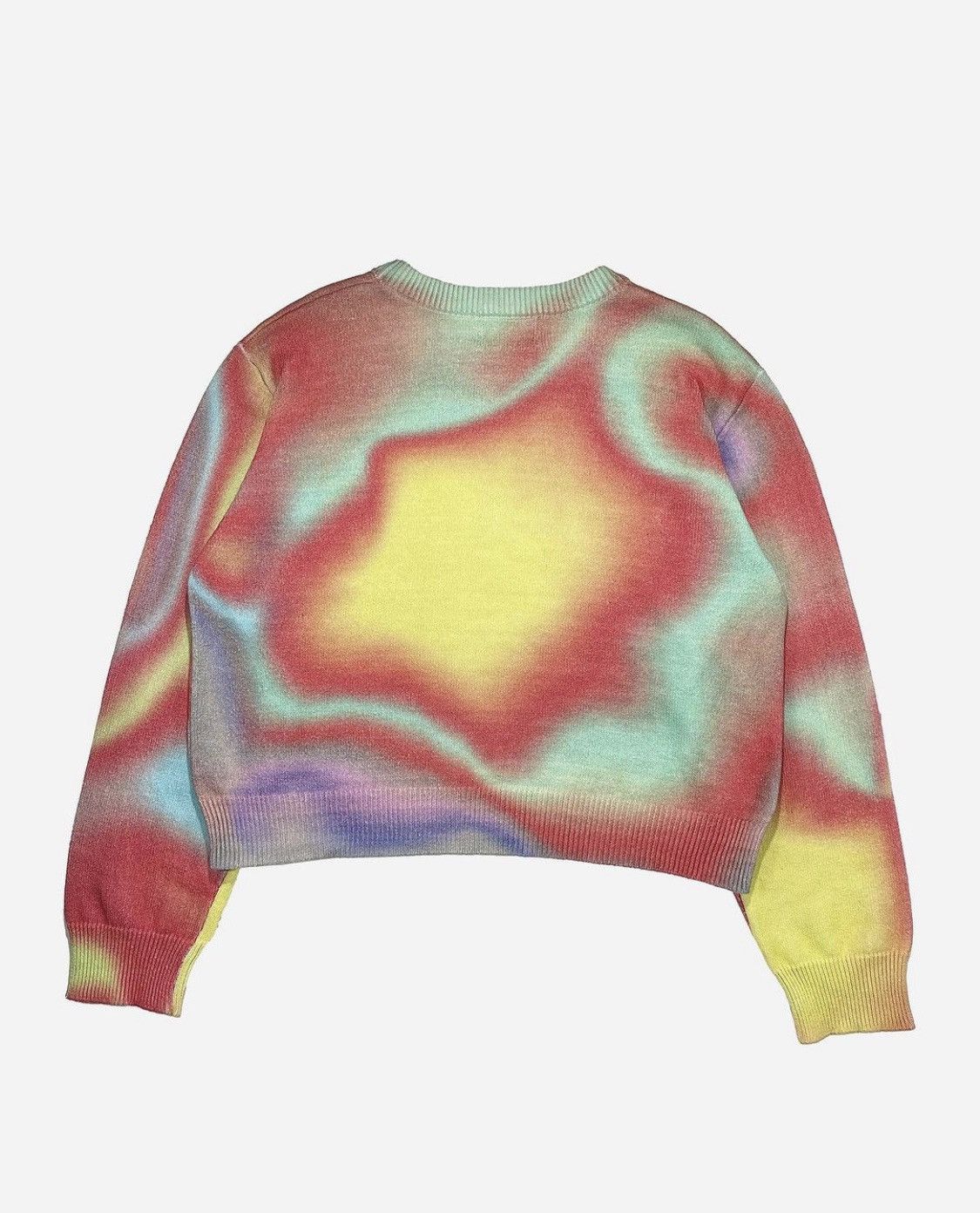 Bad Son Badson "SPCTRM" Knit Pullover Sweater Size US XL / EU 56 / 4 - 2 Thumbnail
