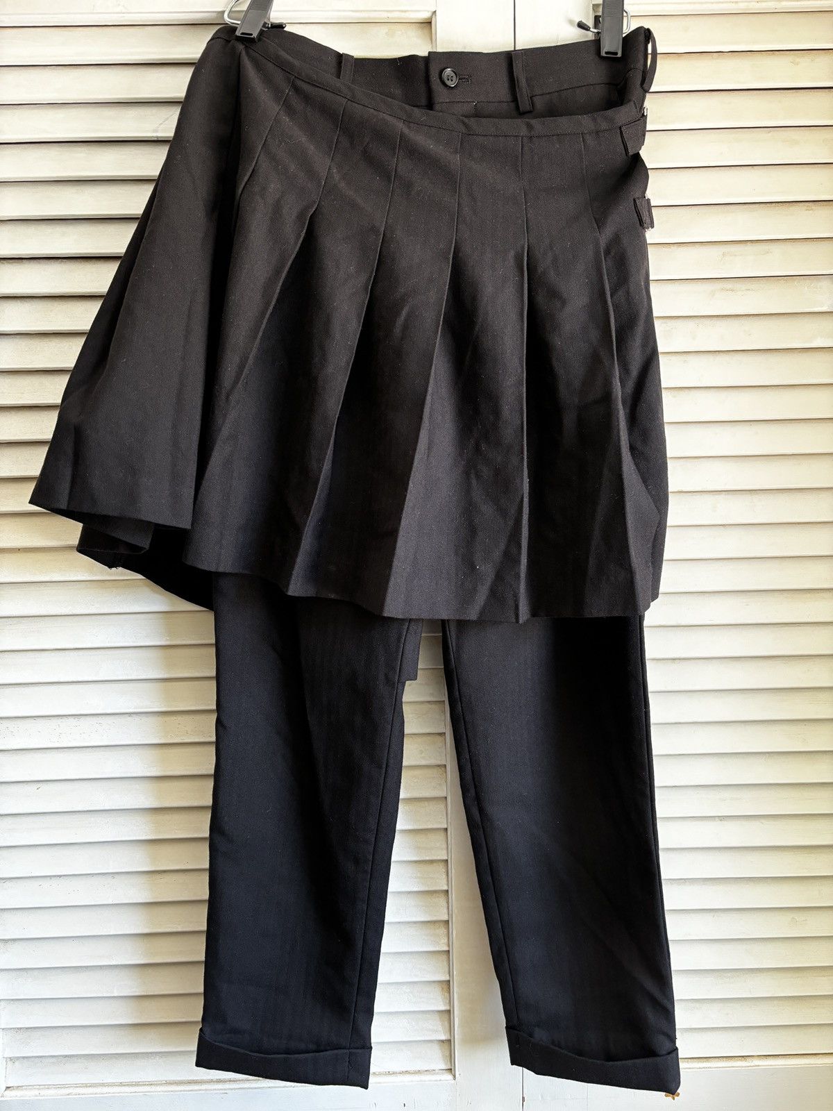 Comme des Garcons Homme Plus Comme des garçon homme pleated skirt pants Size 29" - 8 Thumbnail
